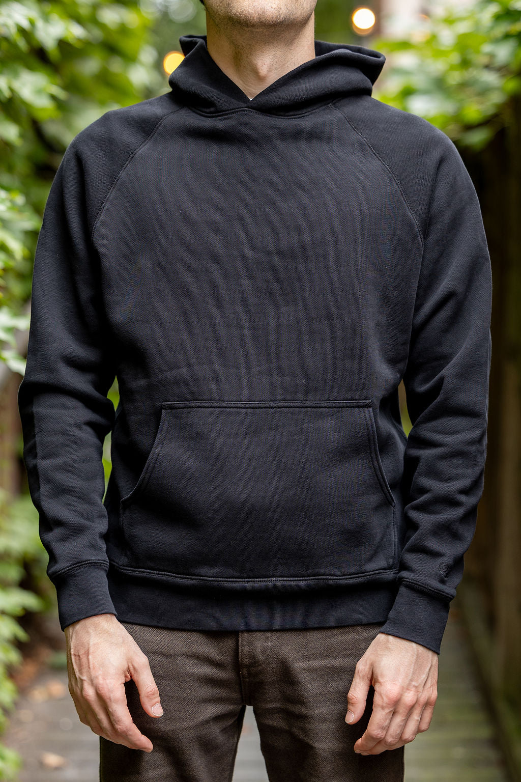 Knickerbocker Stadium Loft Knit Hoodie - Black