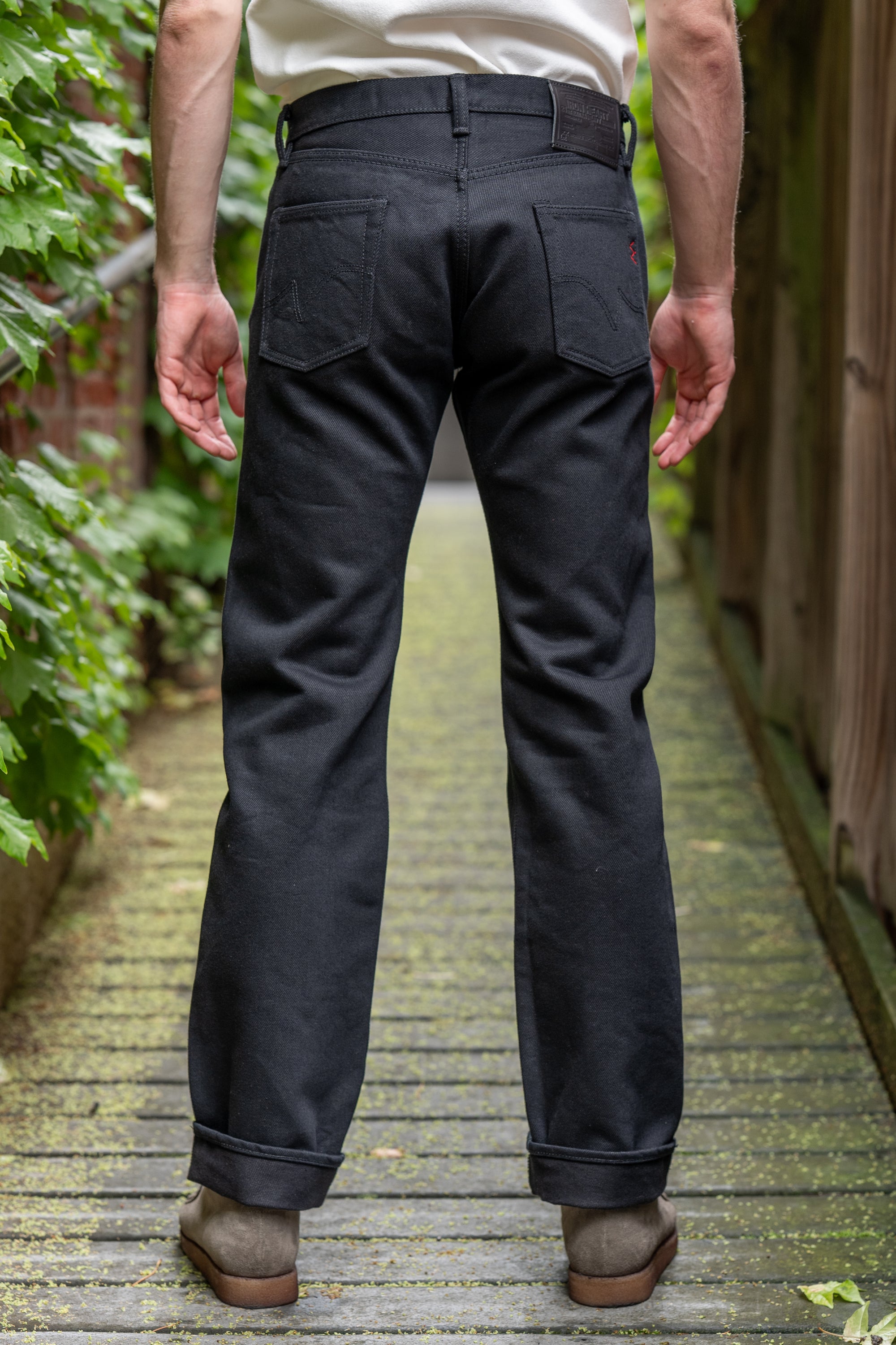 Iron Heart IH-634S-SB 21oz Selvedge Denim Straight Cut - Superblack Non-Fade