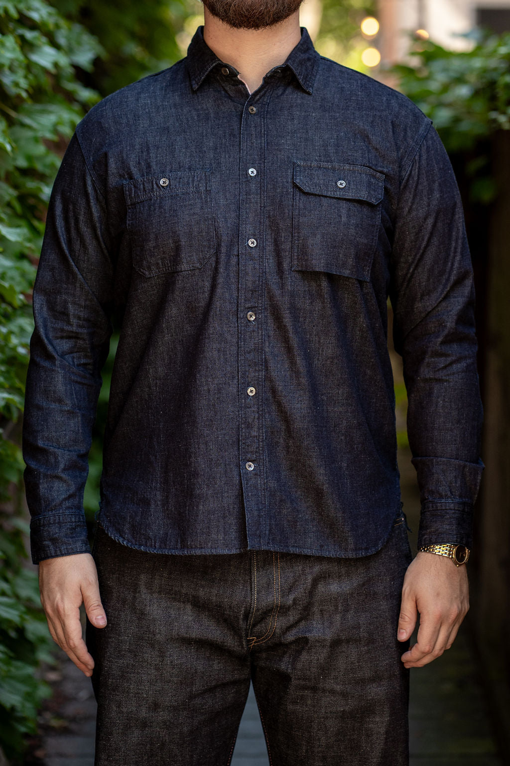 Momotaro MXLS1022 8oz original selvedge denim shirt
