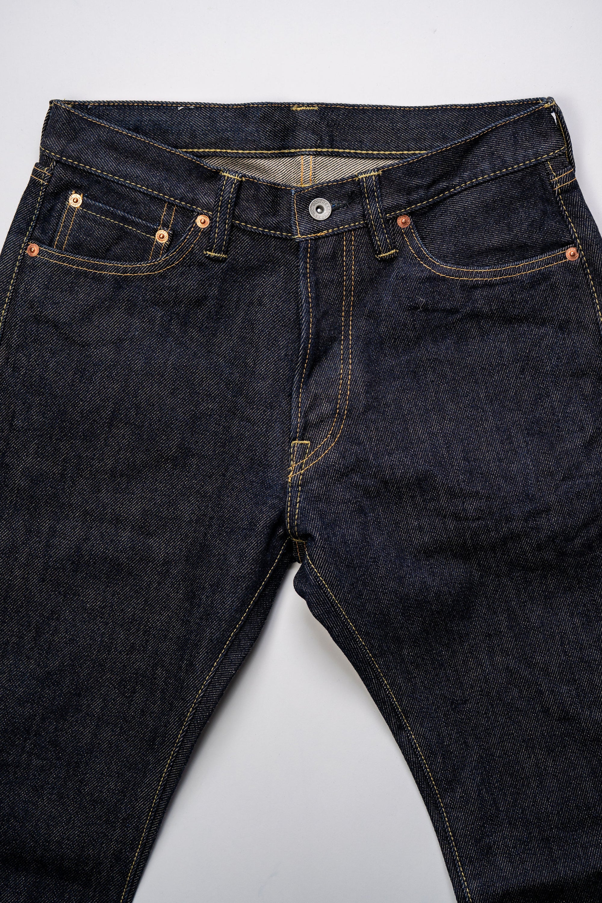 Iron Heart IH-634S Indigo 21 oz. Selvedge Denim - Straight Cut