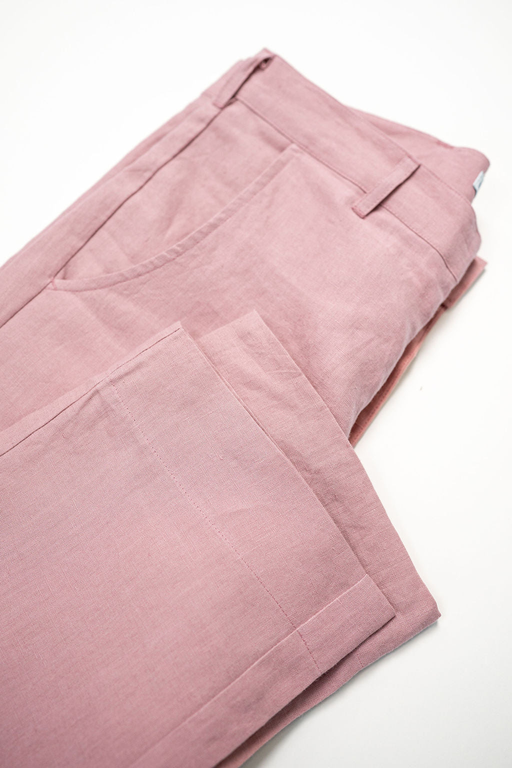 Blluemade Sateen Pant - Belgian Linen Pink