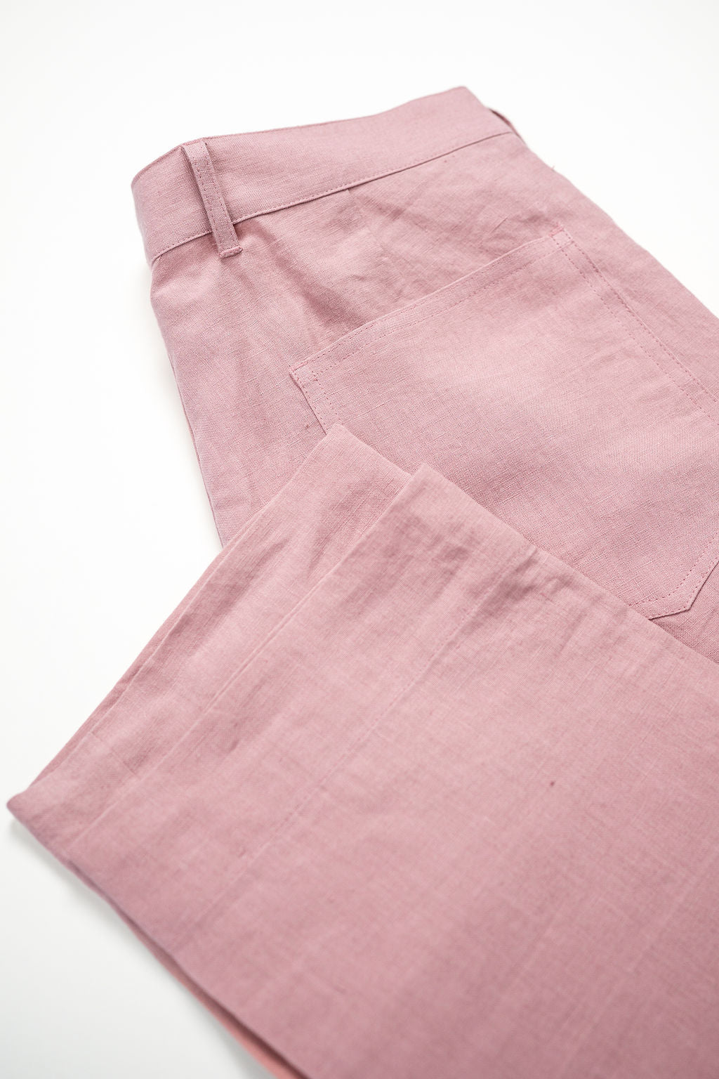 Blluemade Sateen Pant - Belgian Linen Pink