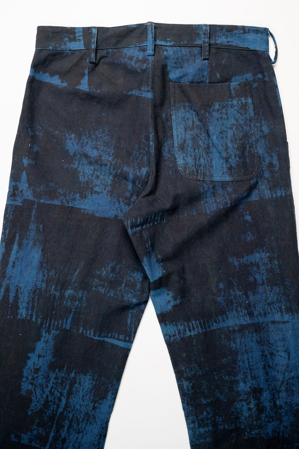 Indi + Ash Isaac Pant - Indigo/Iron Mudpant Organic Cotton Canvas