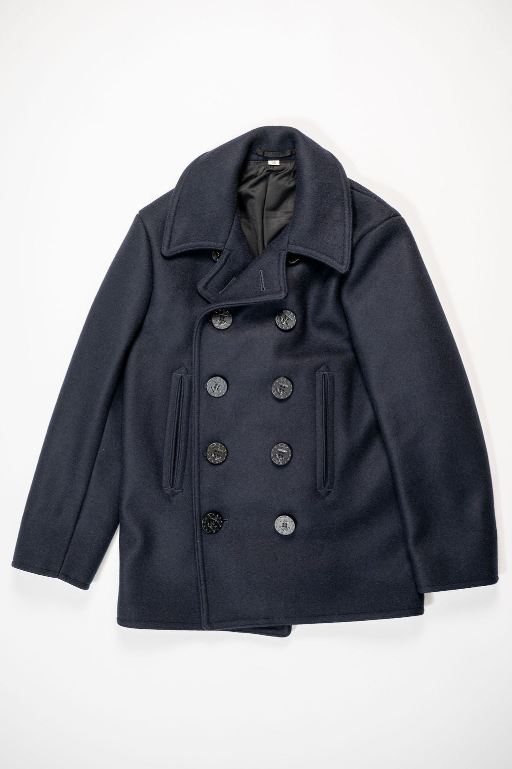 Buzz Rickson's BR11554 Pea-Coat “Naval Clothing Factory” - Navy