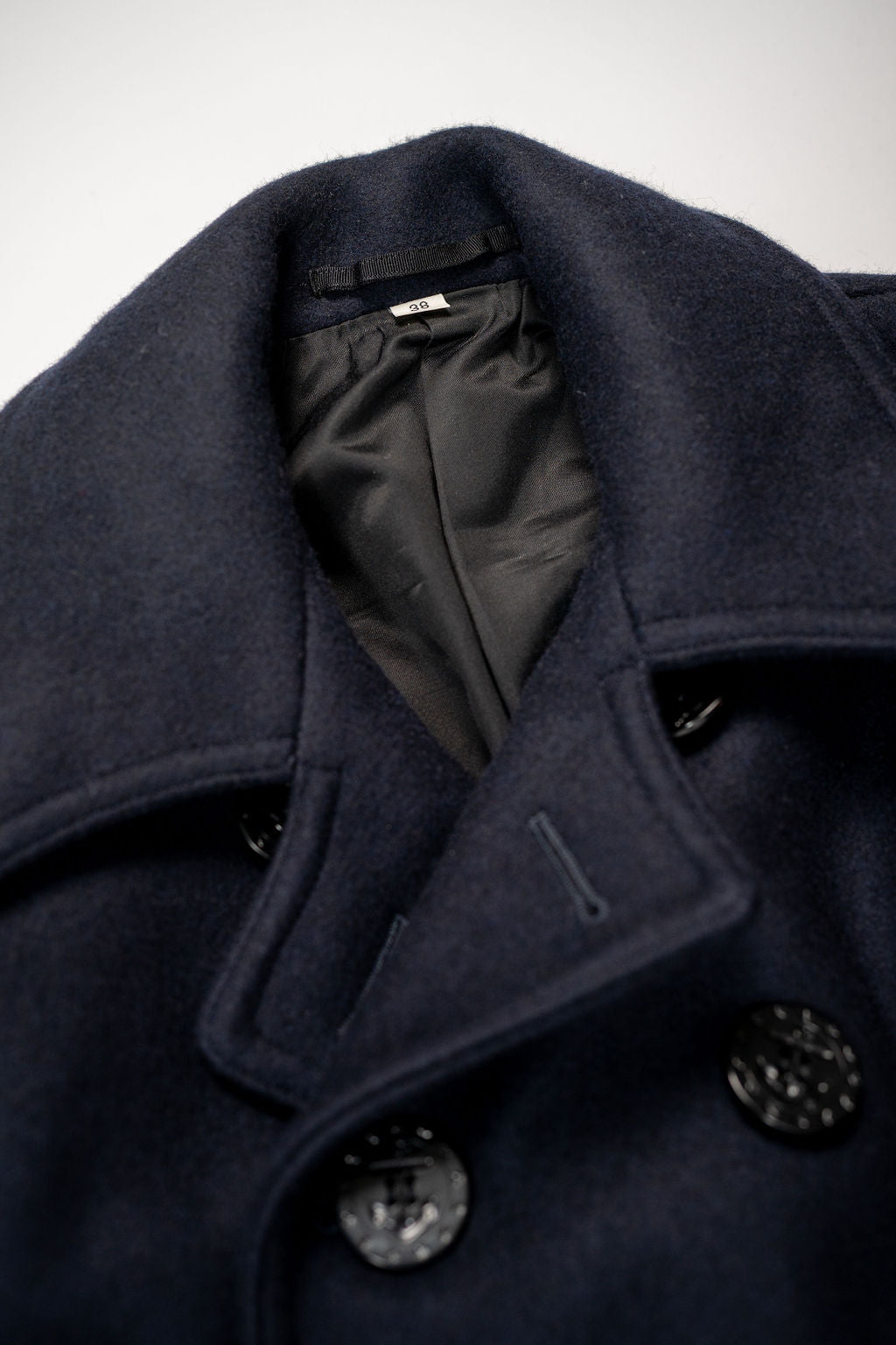 Buzz Rickson's BR11554 Pea-Coat “Naval Clothing Factory” - Navy