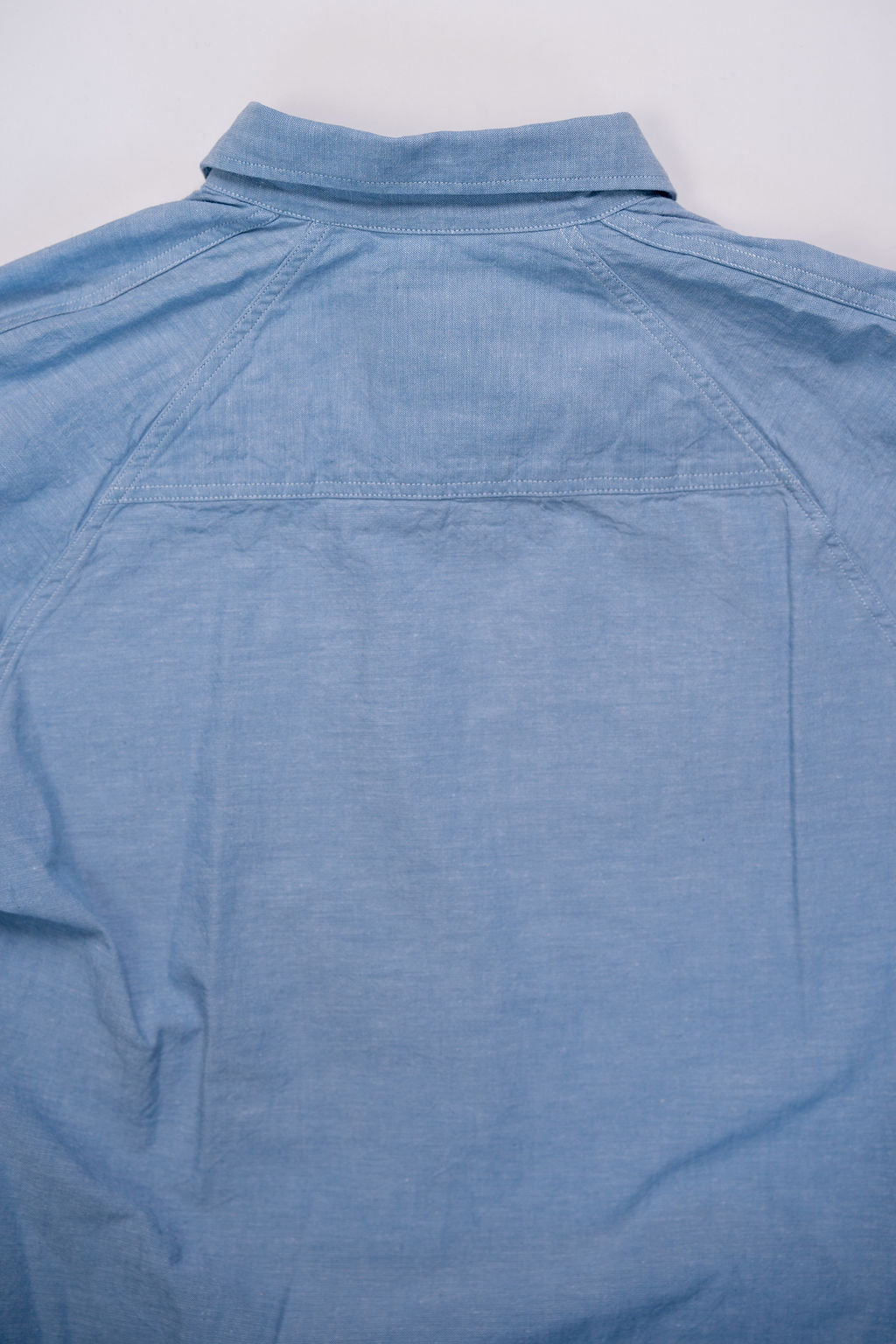Heimat Textil Work Shirt - Trail Blue Chambray