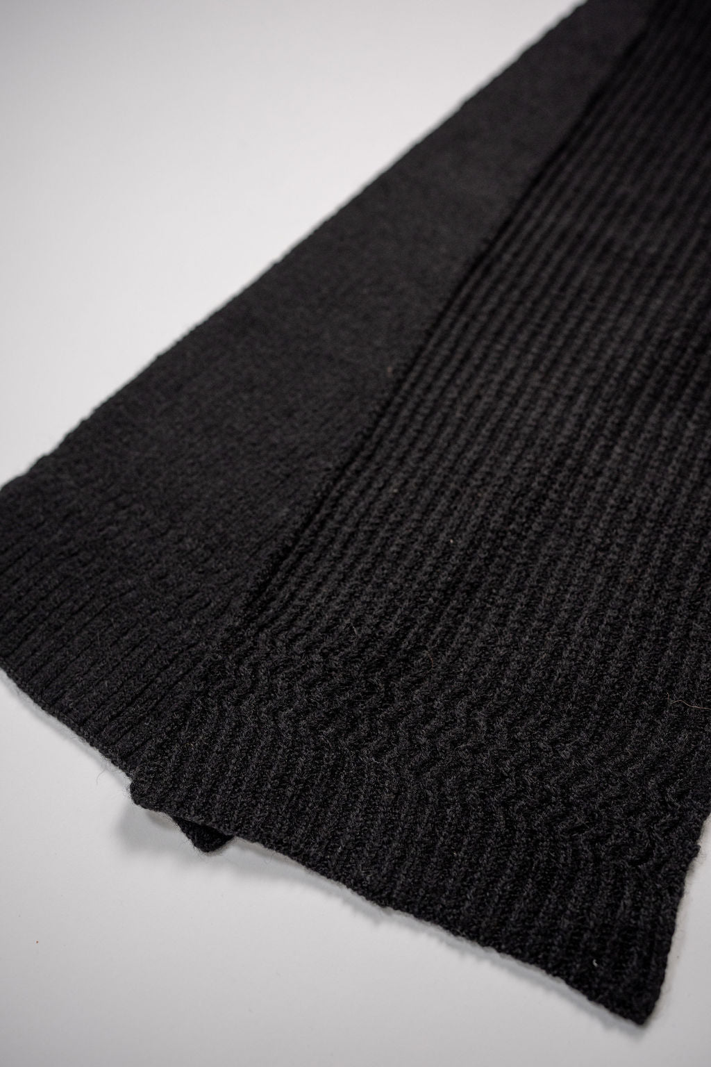 3sixteen Alpaca Rib Scarf - Black