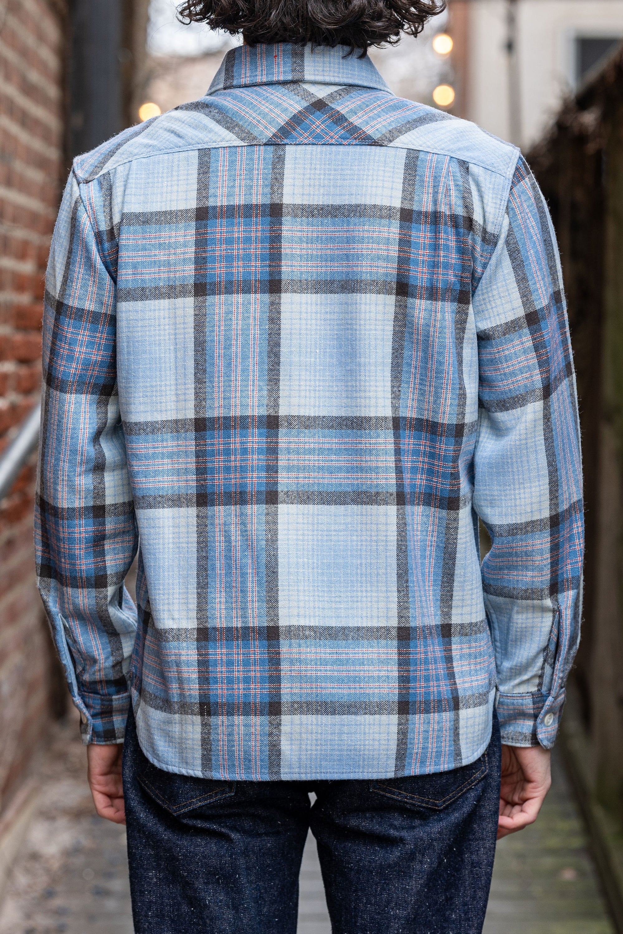 Freenote Cloth Benson - Concord Blue Wool