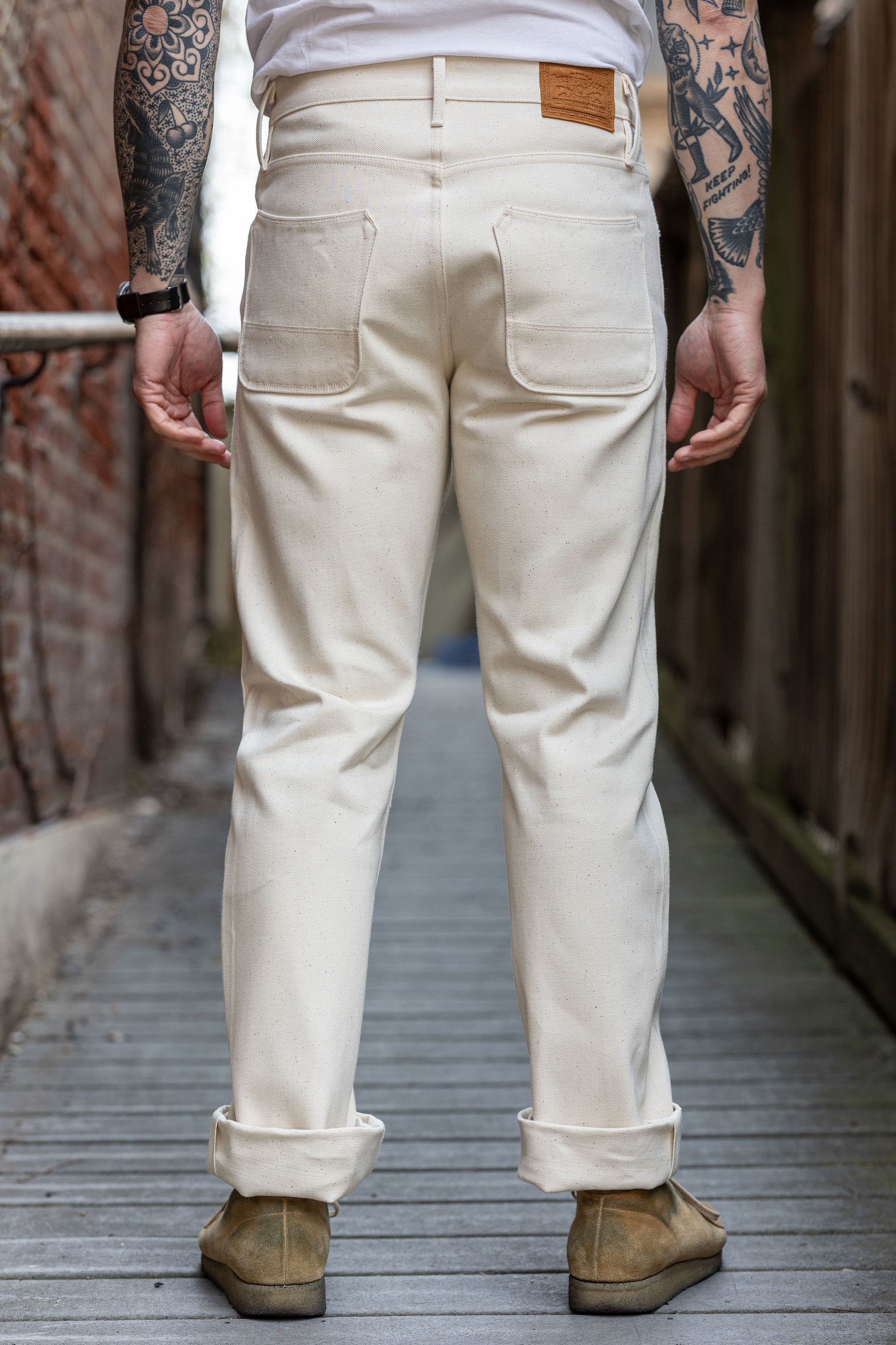 Freenote Cloth Portola - 14oz Ecru Denim