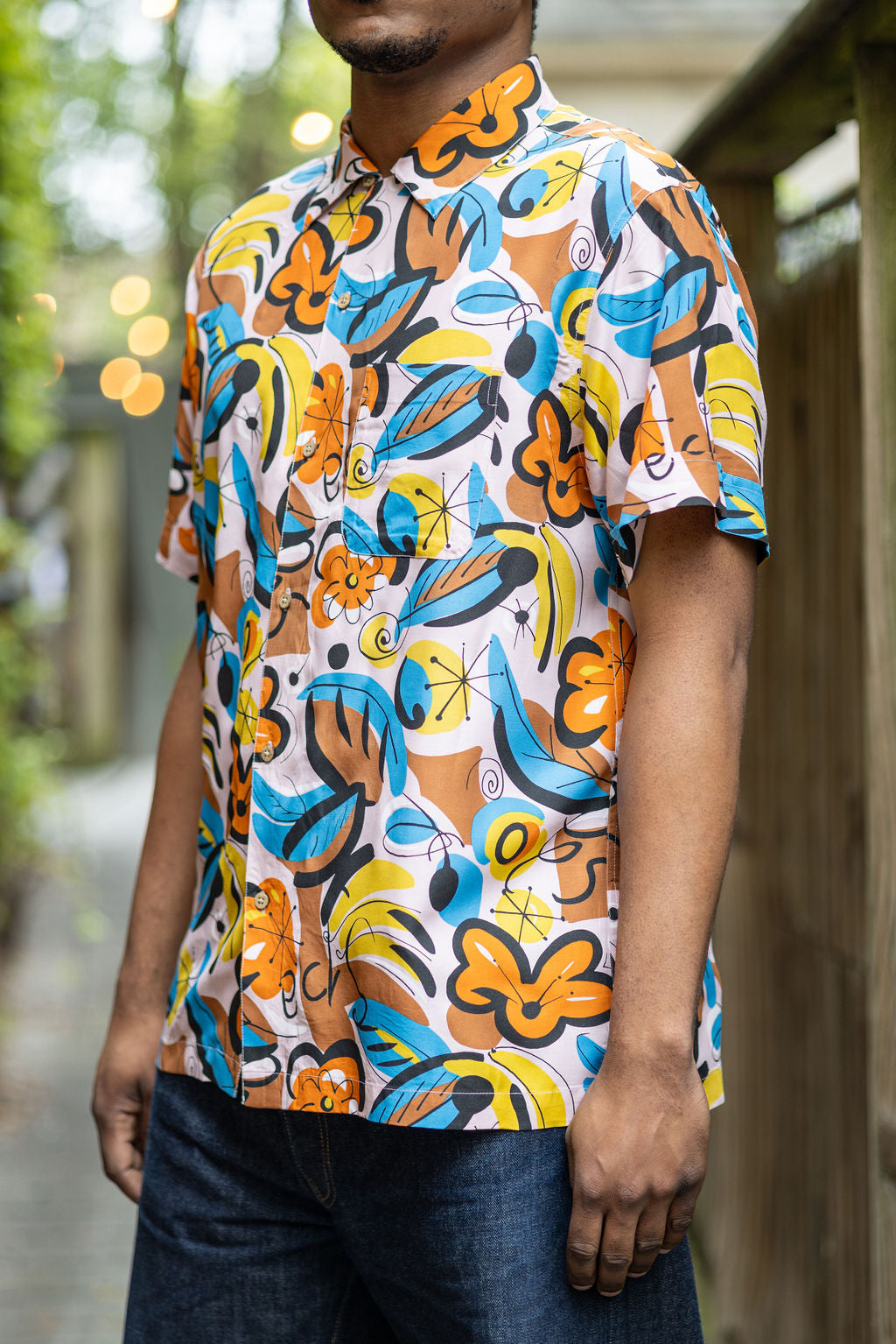 3sixteen Vacation Shirt - Tropical Print