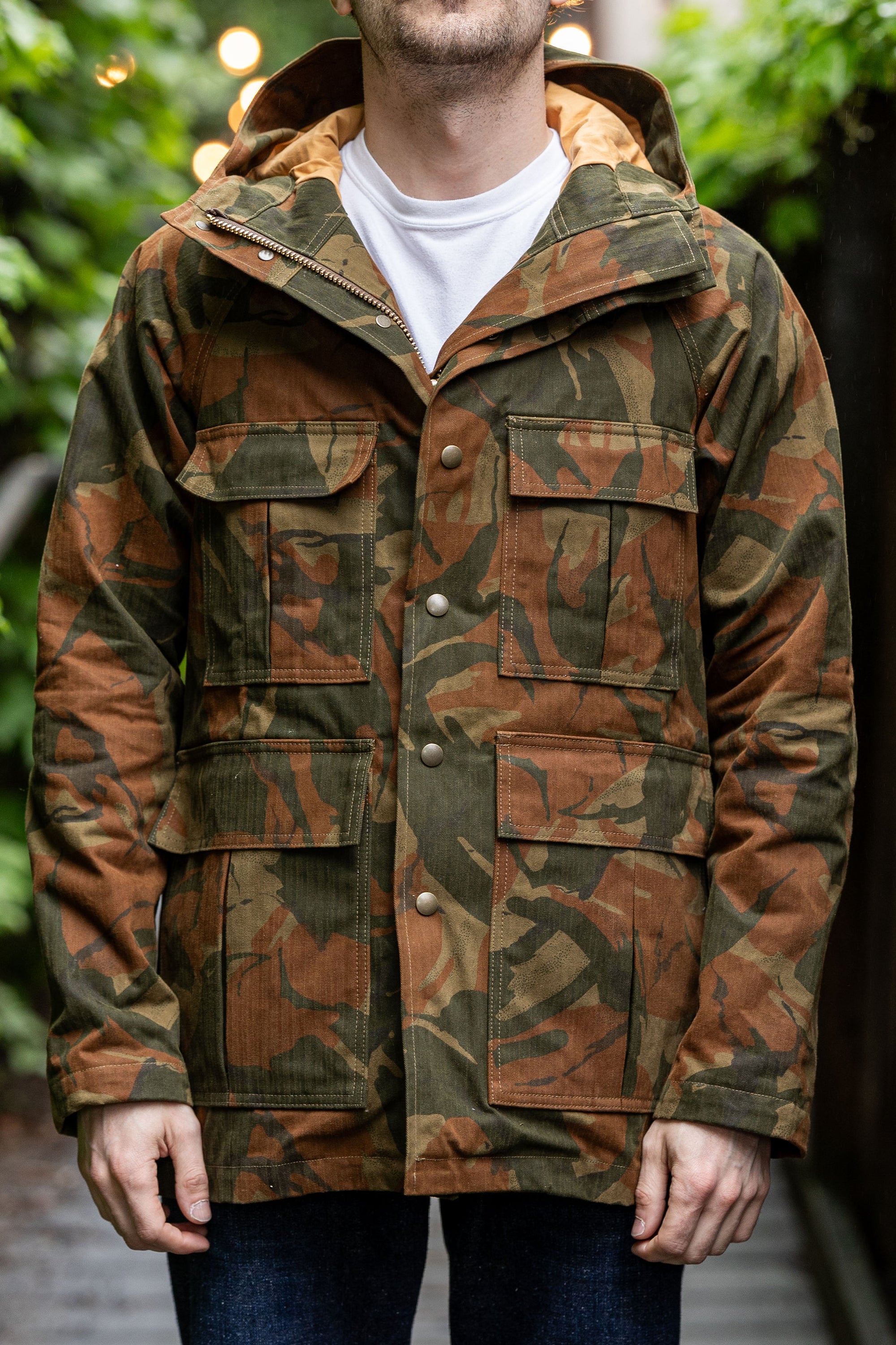 Dehen 1920 Raincoat - Ginger Camo