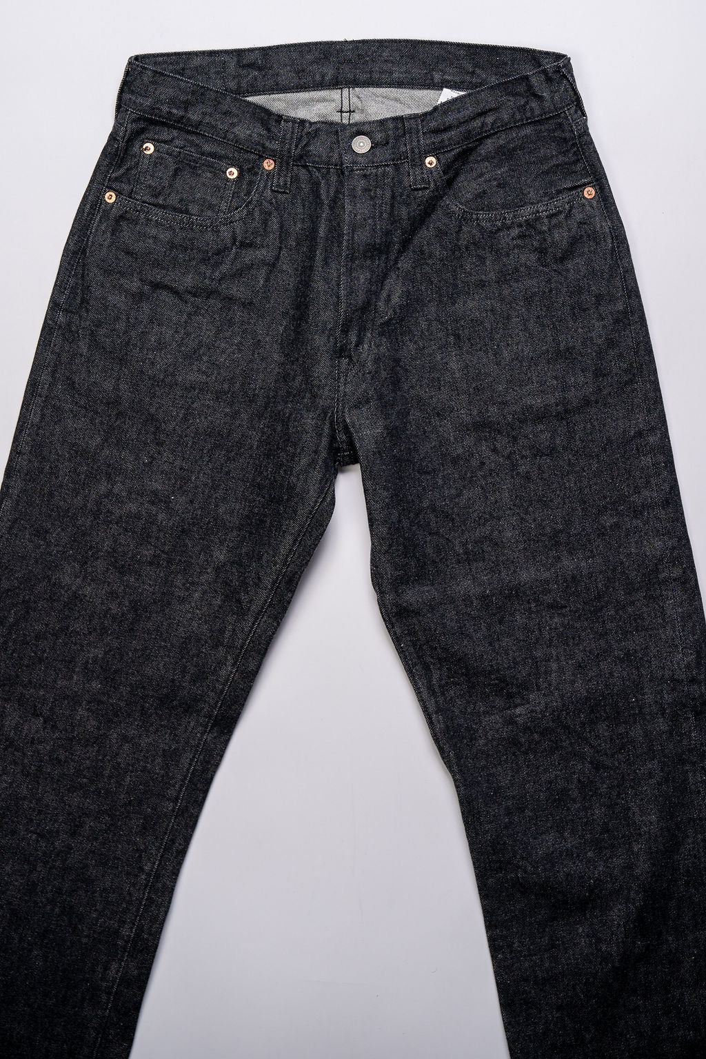 Sugar Cane Lot No. SC42460 1947 Straight Leg - 14.25oz Black Denim