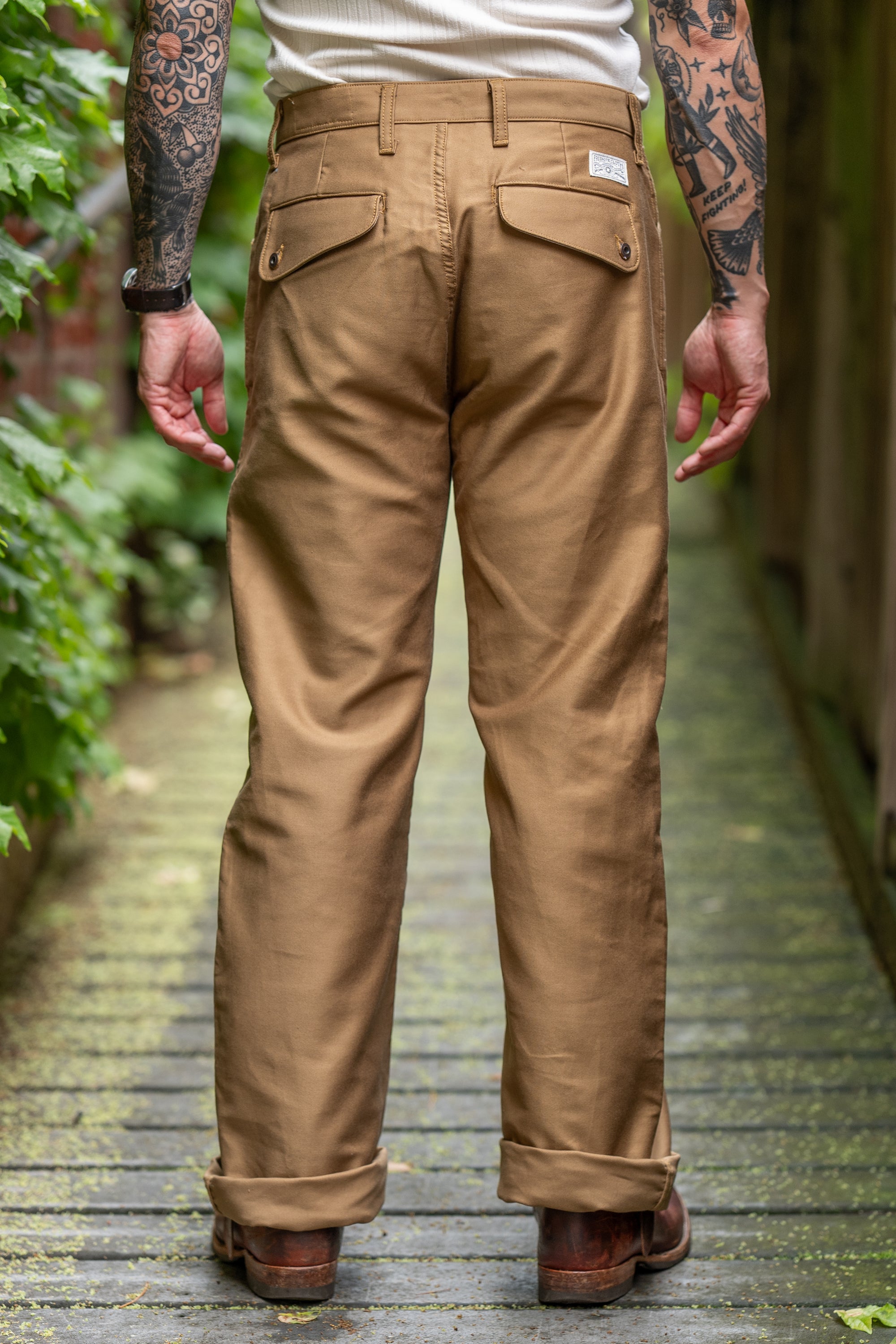 Freenote Cloth Benton Pant - Khaki