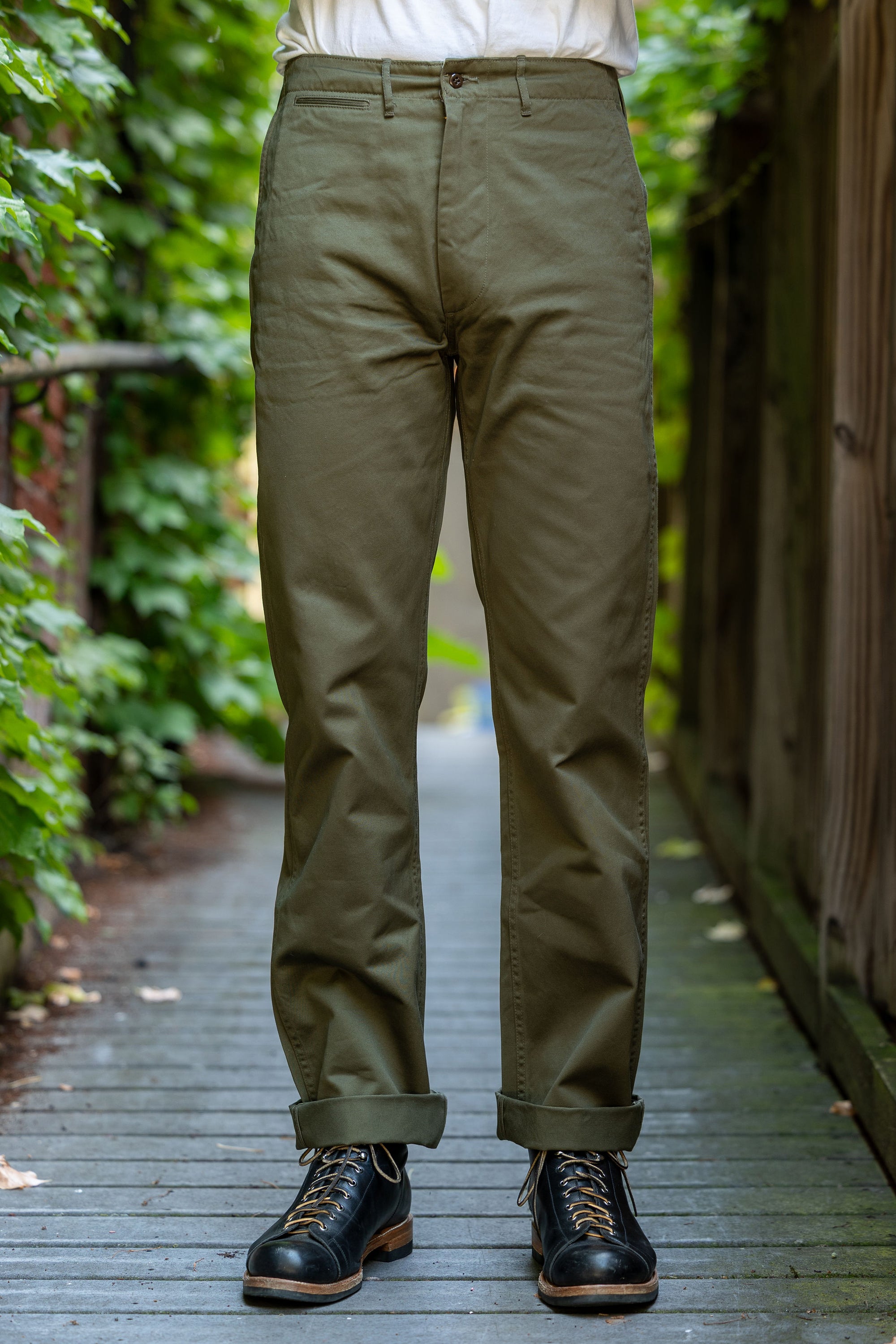 Buzz Rickson's BR40025 Original Spec. Chinos - Olive