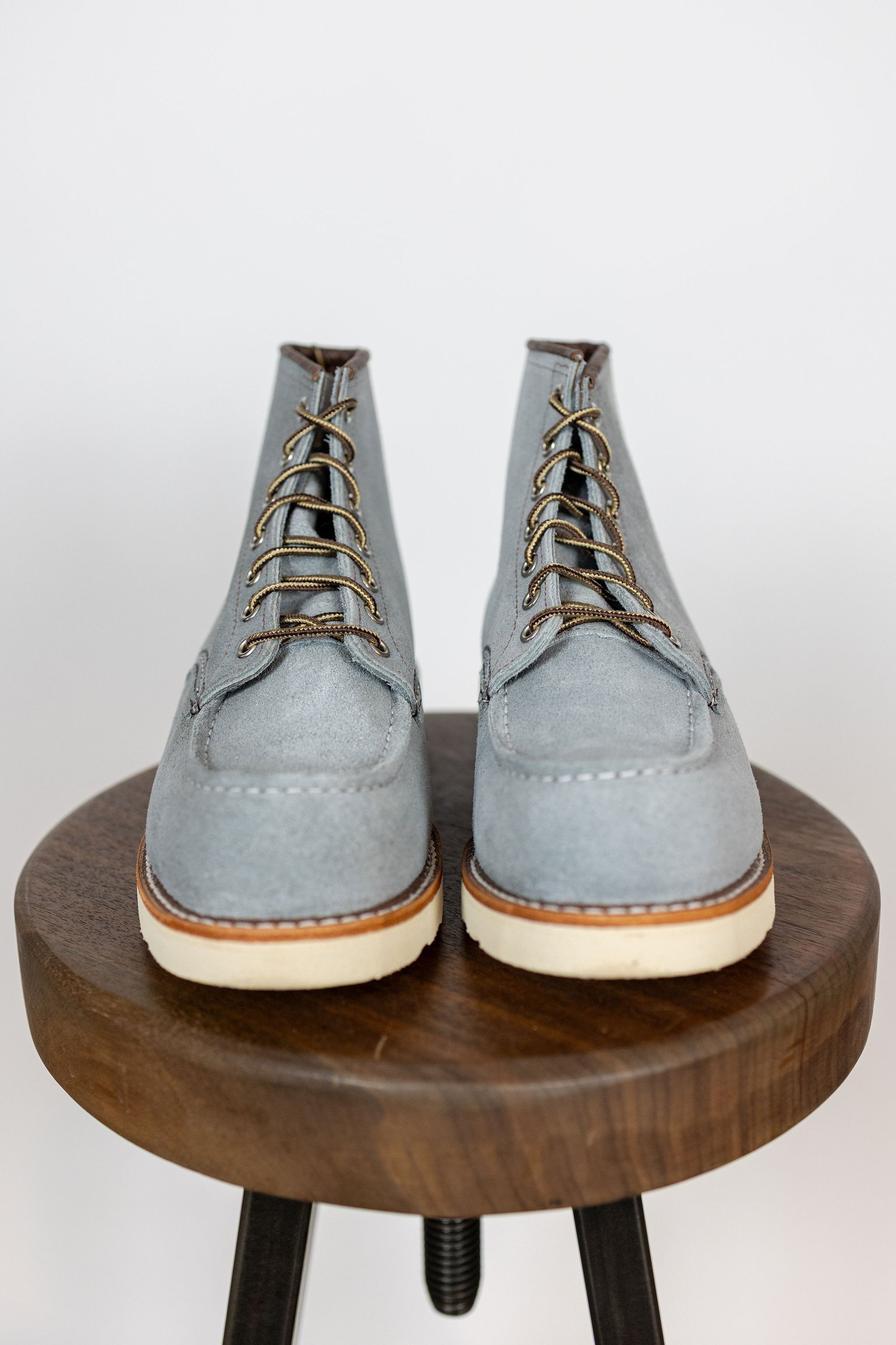 Red Wing Heritage Classic Moc 8800 - Dusty Blue Abilene Leather