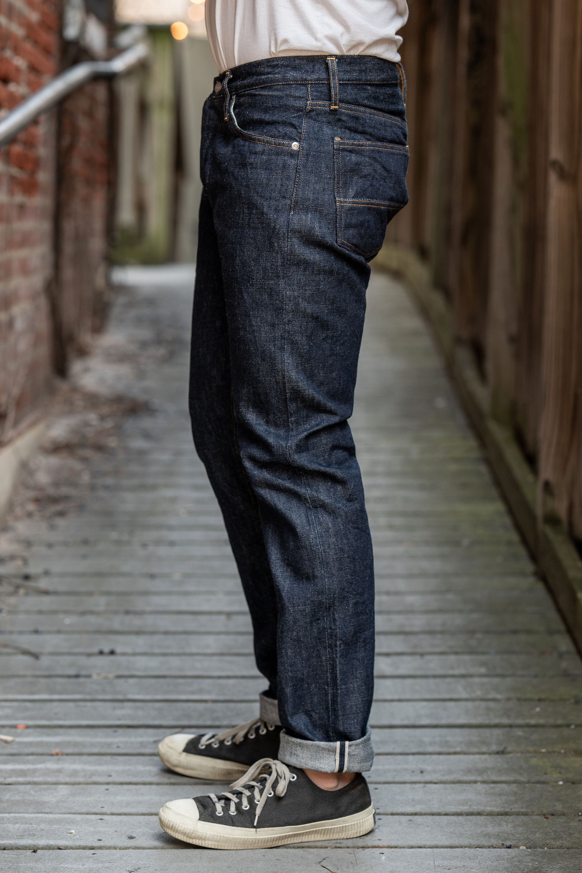 Big John R009 Rare Jeans Slim - Indigo One Wash