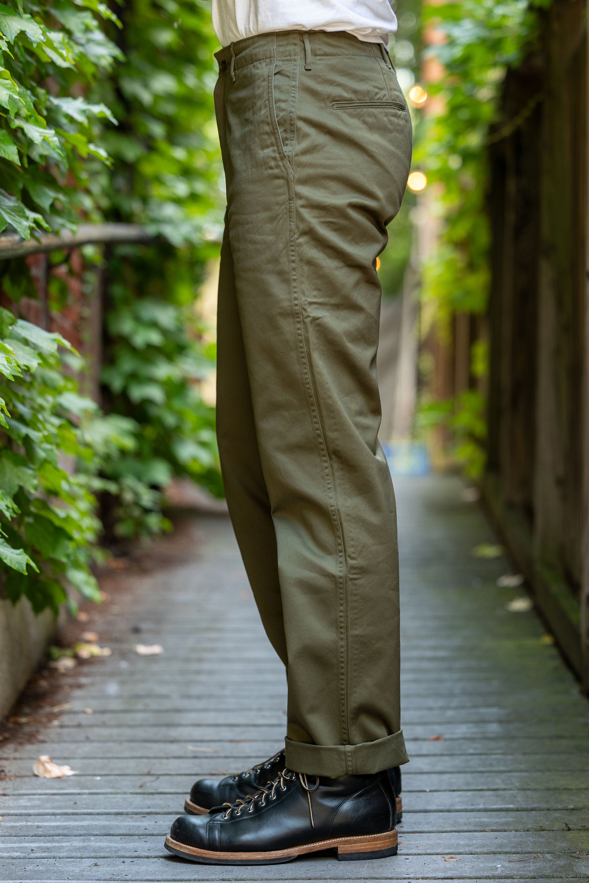 Buzz Rickson's BR40025 Original Spec. Chinos - Olive