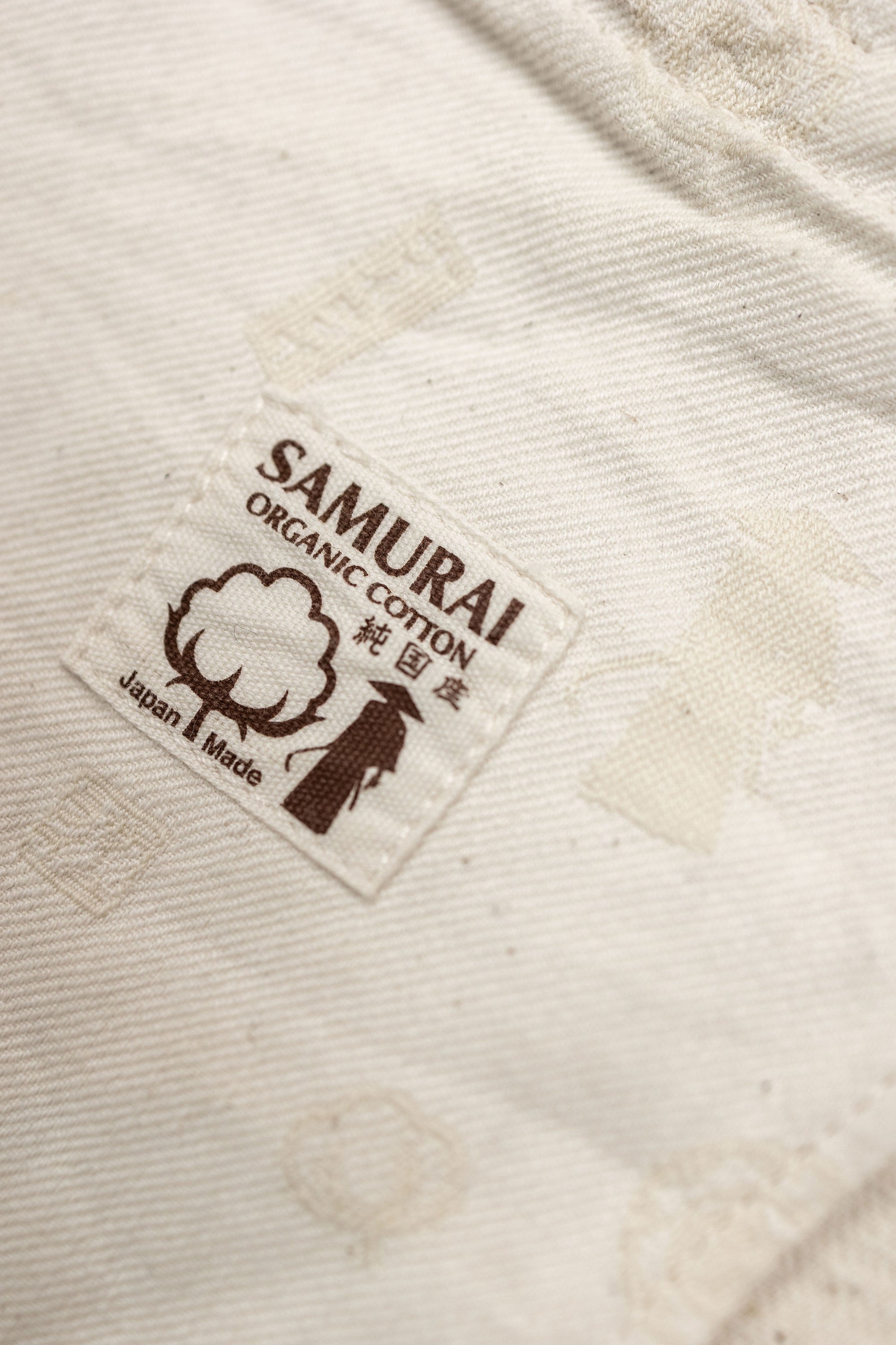 Samurai S710SC-KI Slim Straight - 18oz Japanese Cotton Made Ecru Jeans