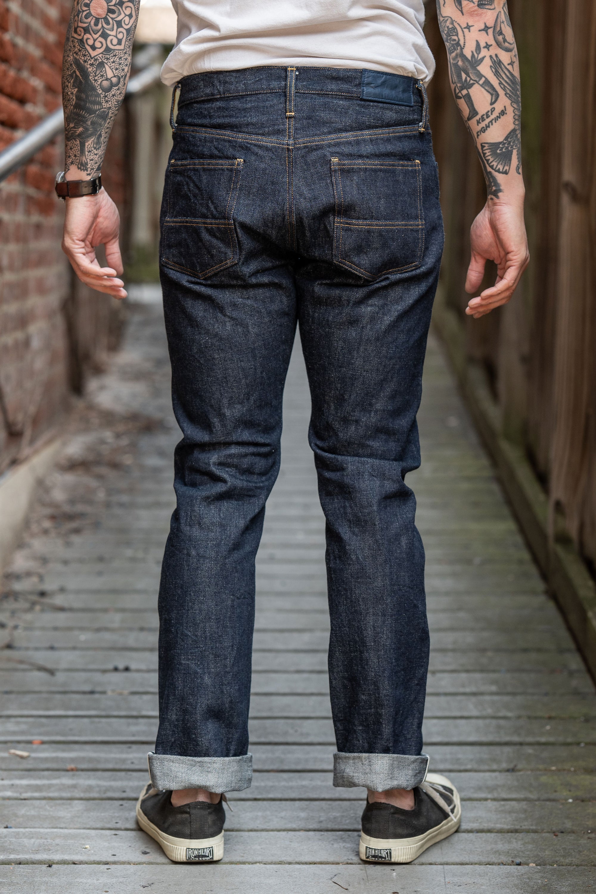 Big John R009 Rare Jeans Slim - Indigo One Wash