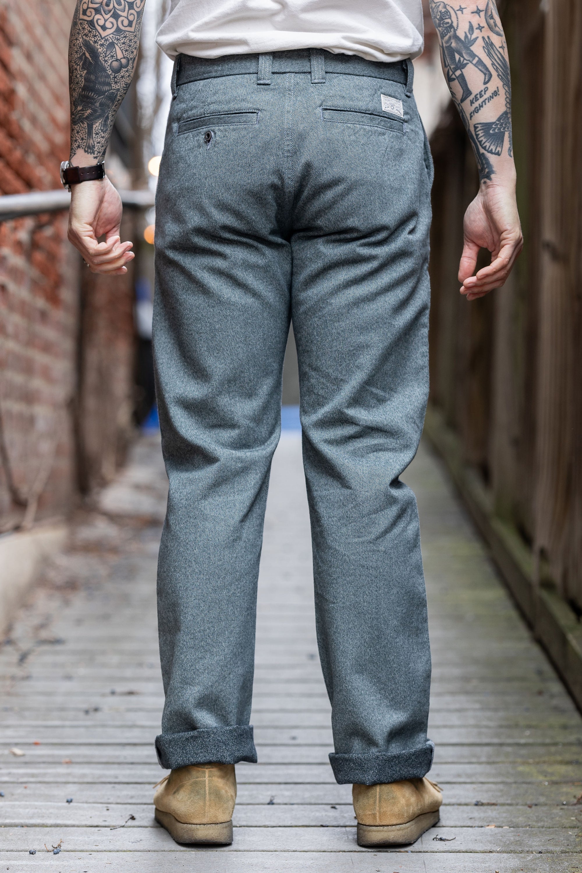 Freenote Cloth Deck Pant - Marine Twill