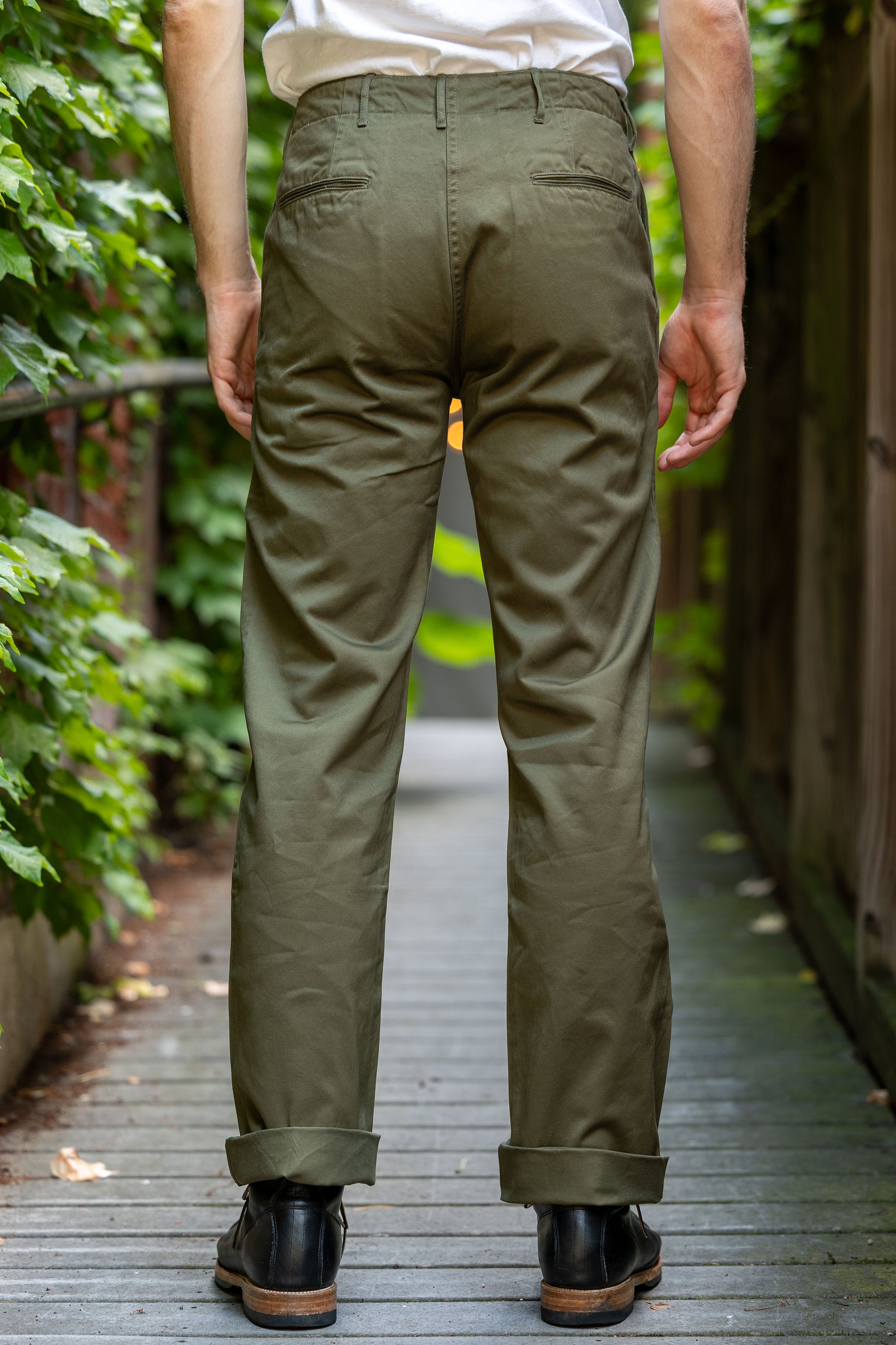 Buzz Rickson's BR40025 Original Spec. Chinos - Olive