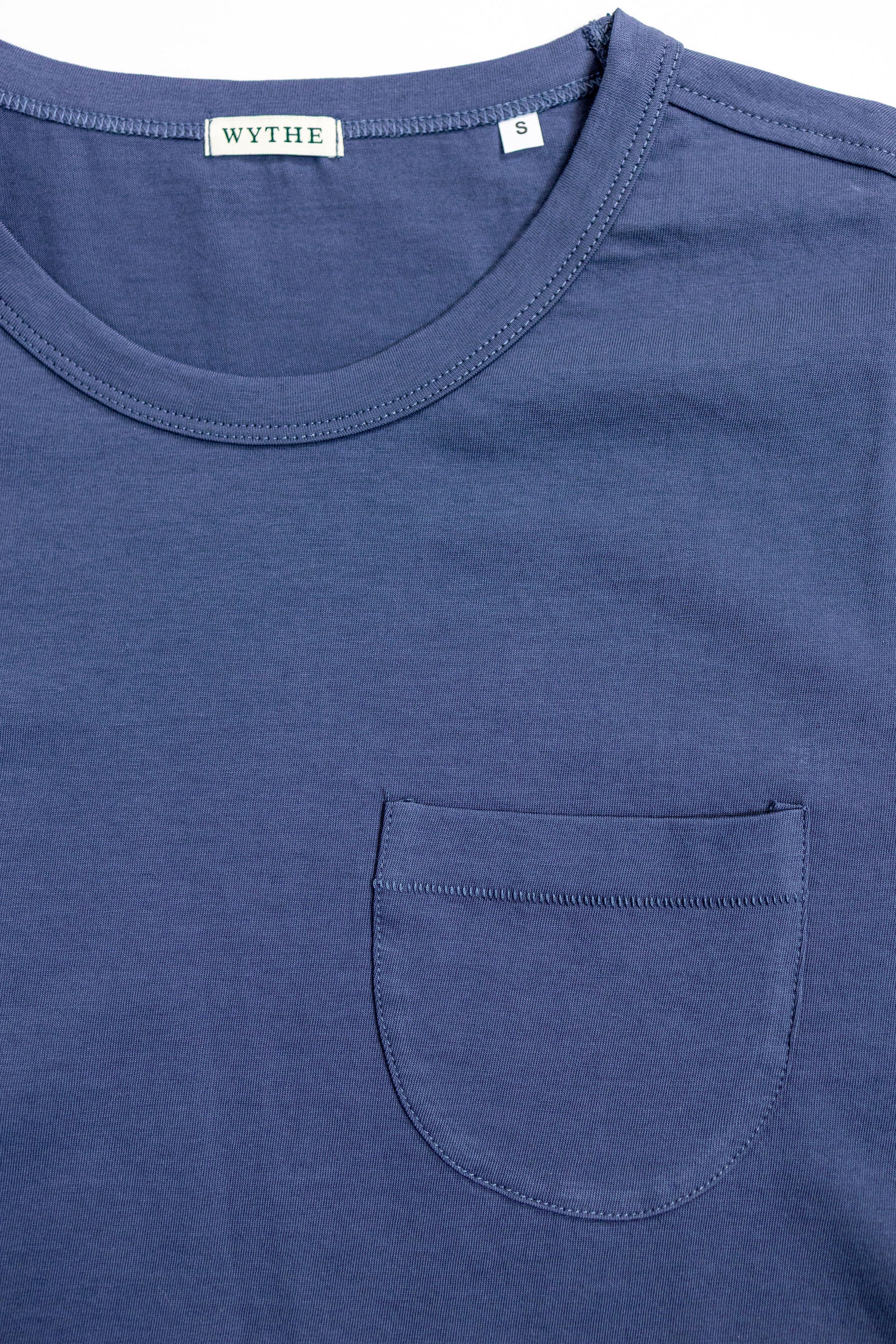 Wythe Tubular Pocket Tee - Faded Navy