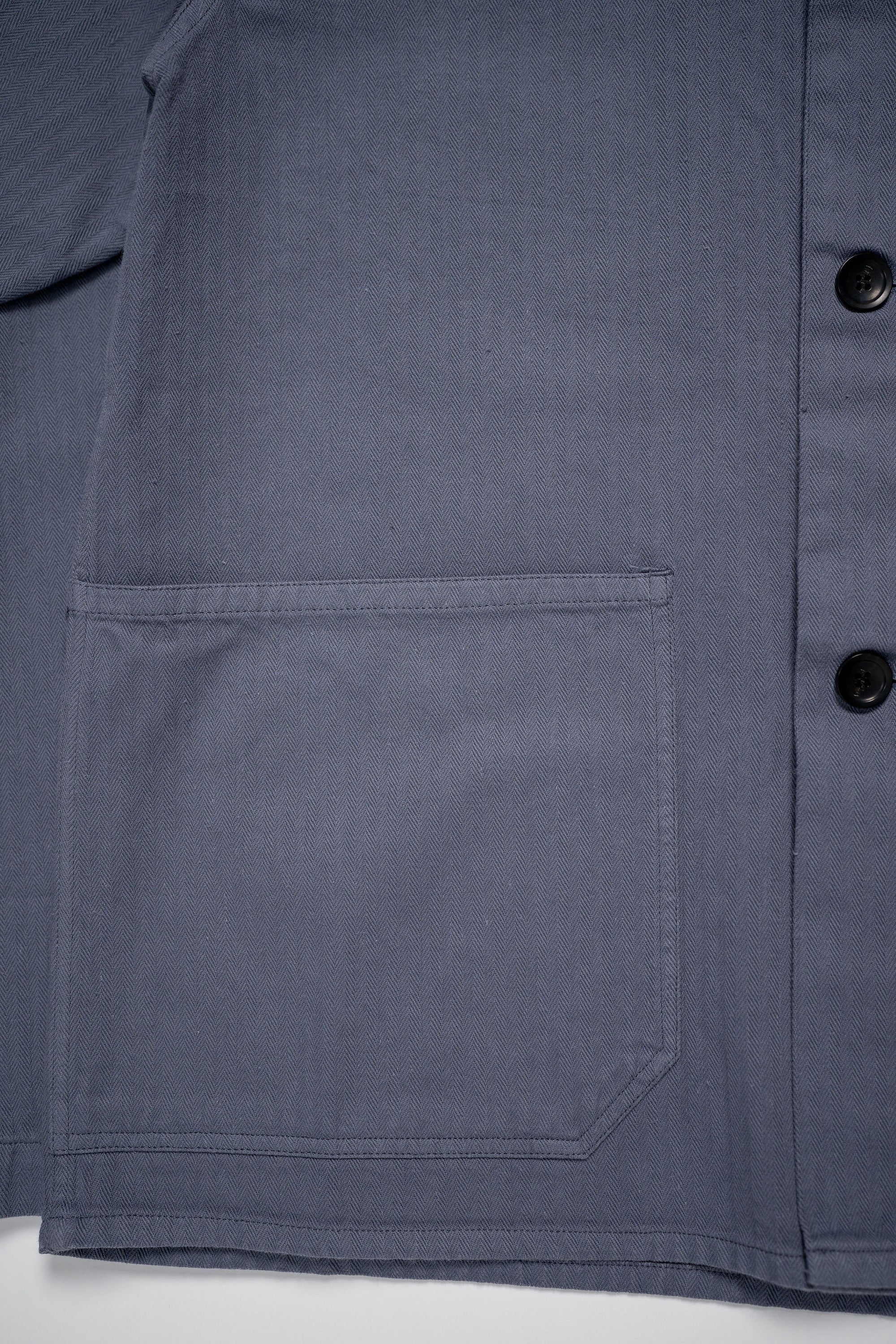 Knickerbocker French Vintage HBT Overshirt - Country Blue