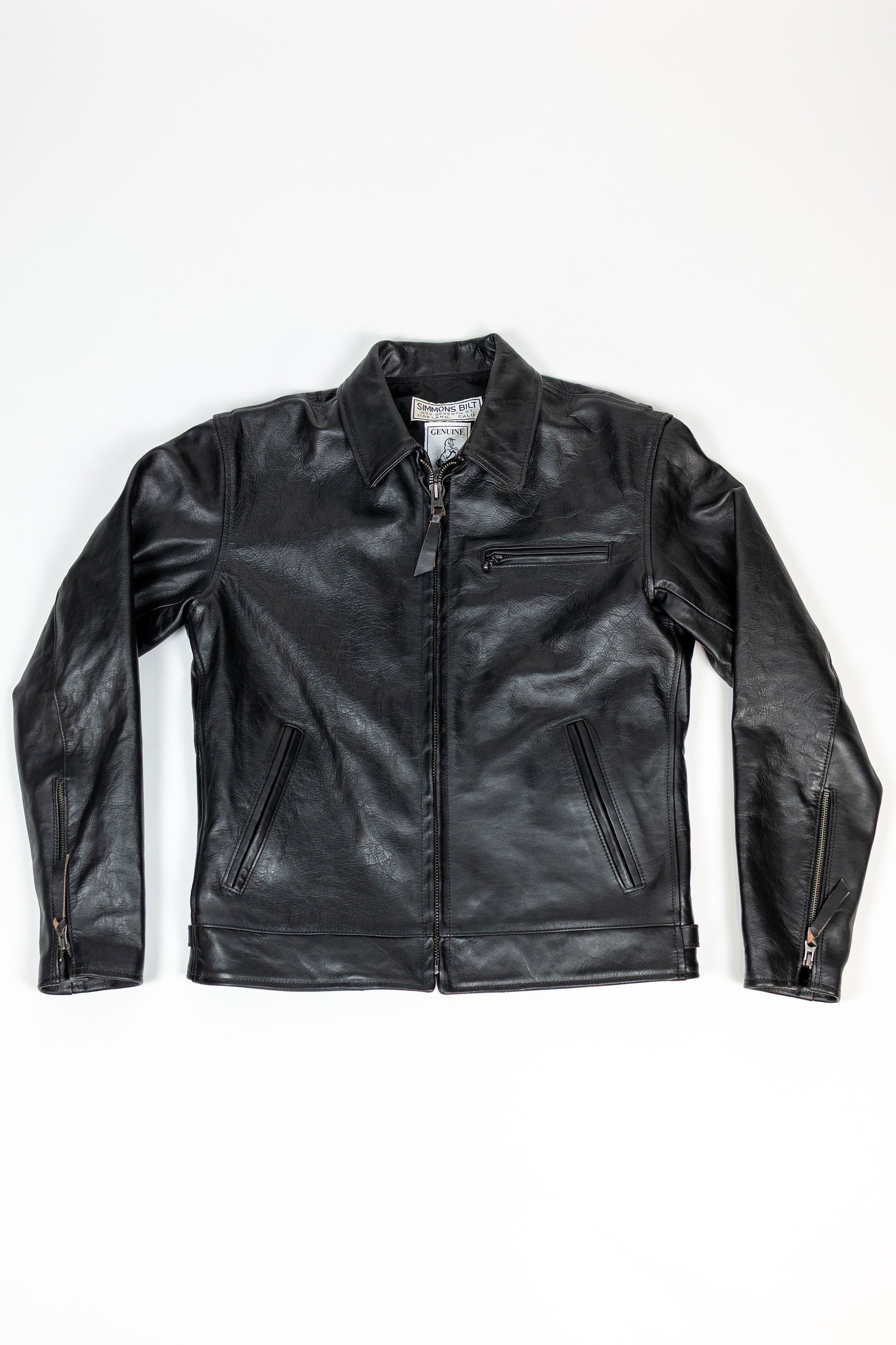 Simmons Bilt x Franklin & Poe Citywide - Japanese Black Teacore Horsehide