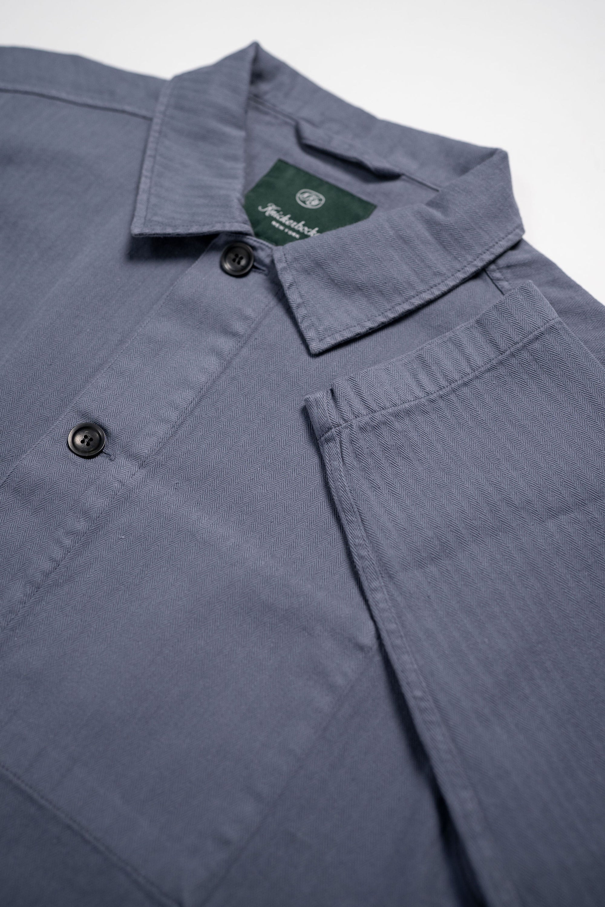 Knickerbocker French Vintage HBT Overshirt - Country Blue