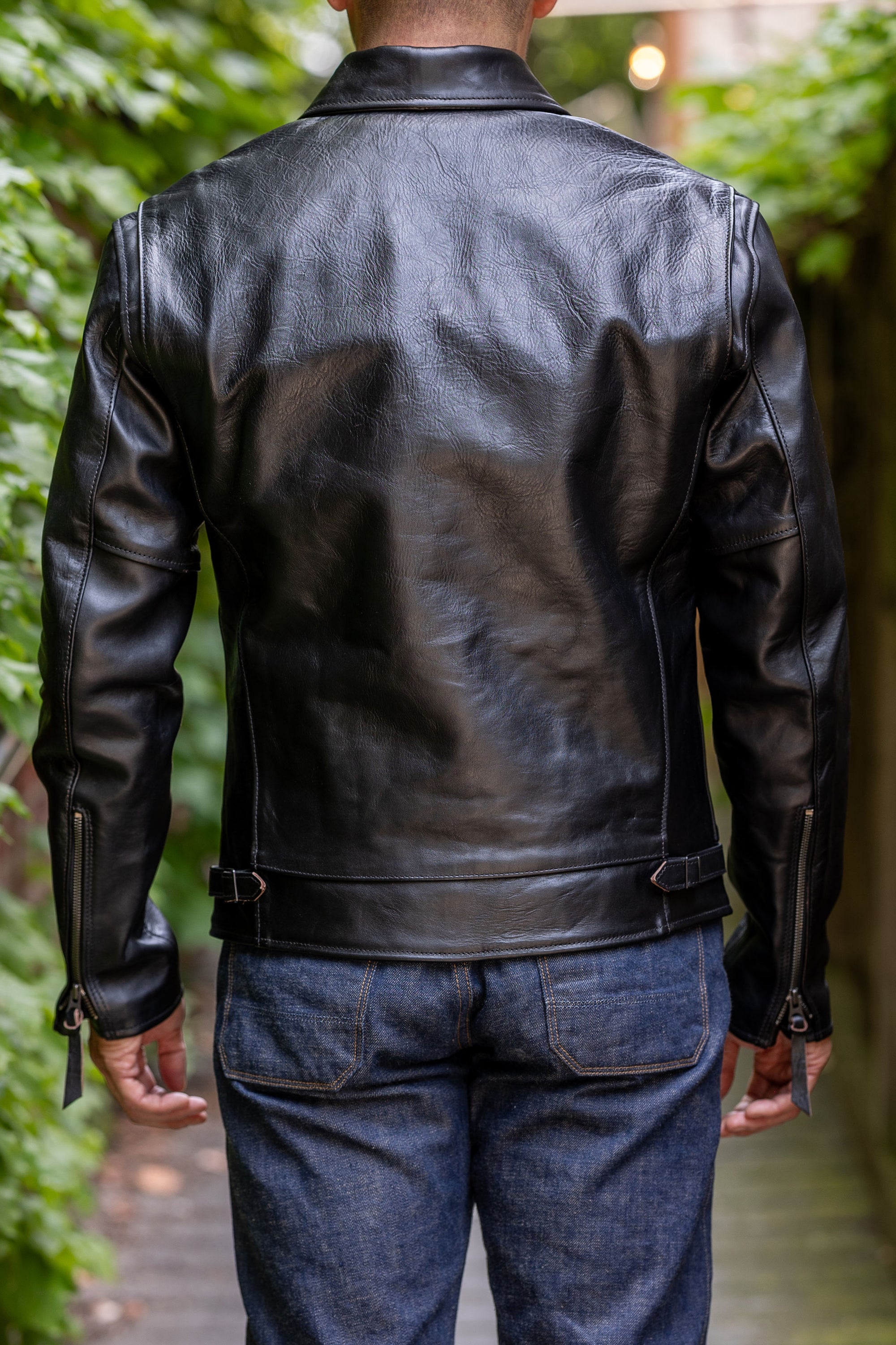 Simmons Bilt x Franklin & Poe Citywide - Japanese Black Teacore Horsehide