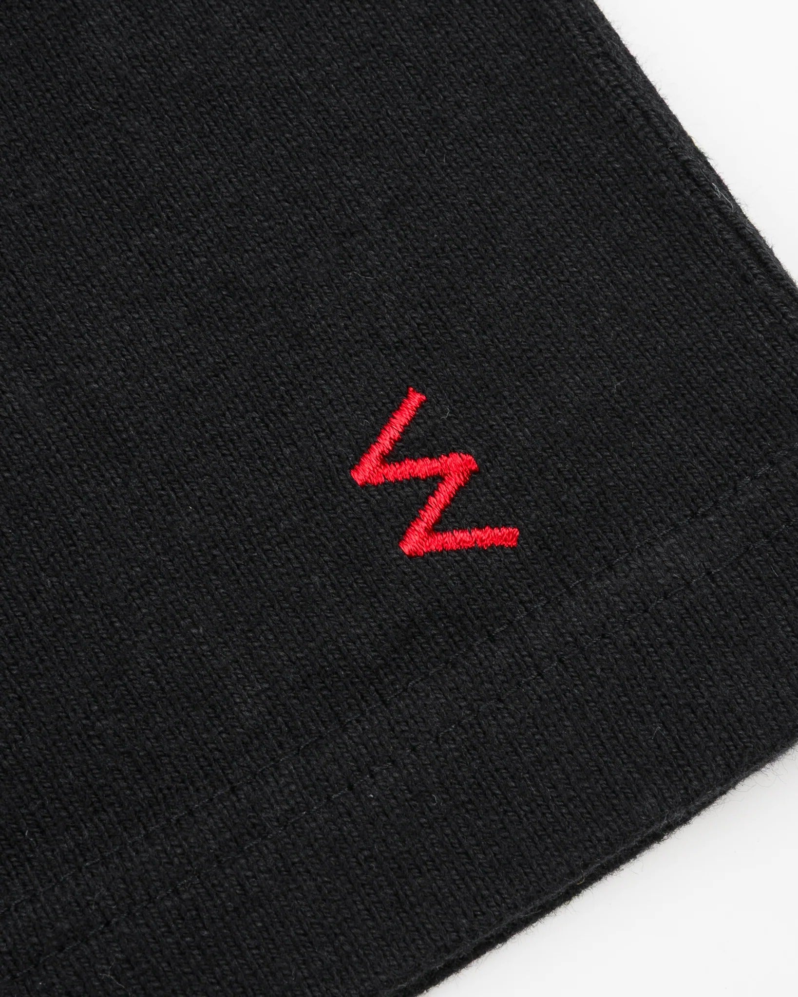 Iron Heart IHT-1600 11oz Cotton Knit Crew Neck T-Shirt - Black