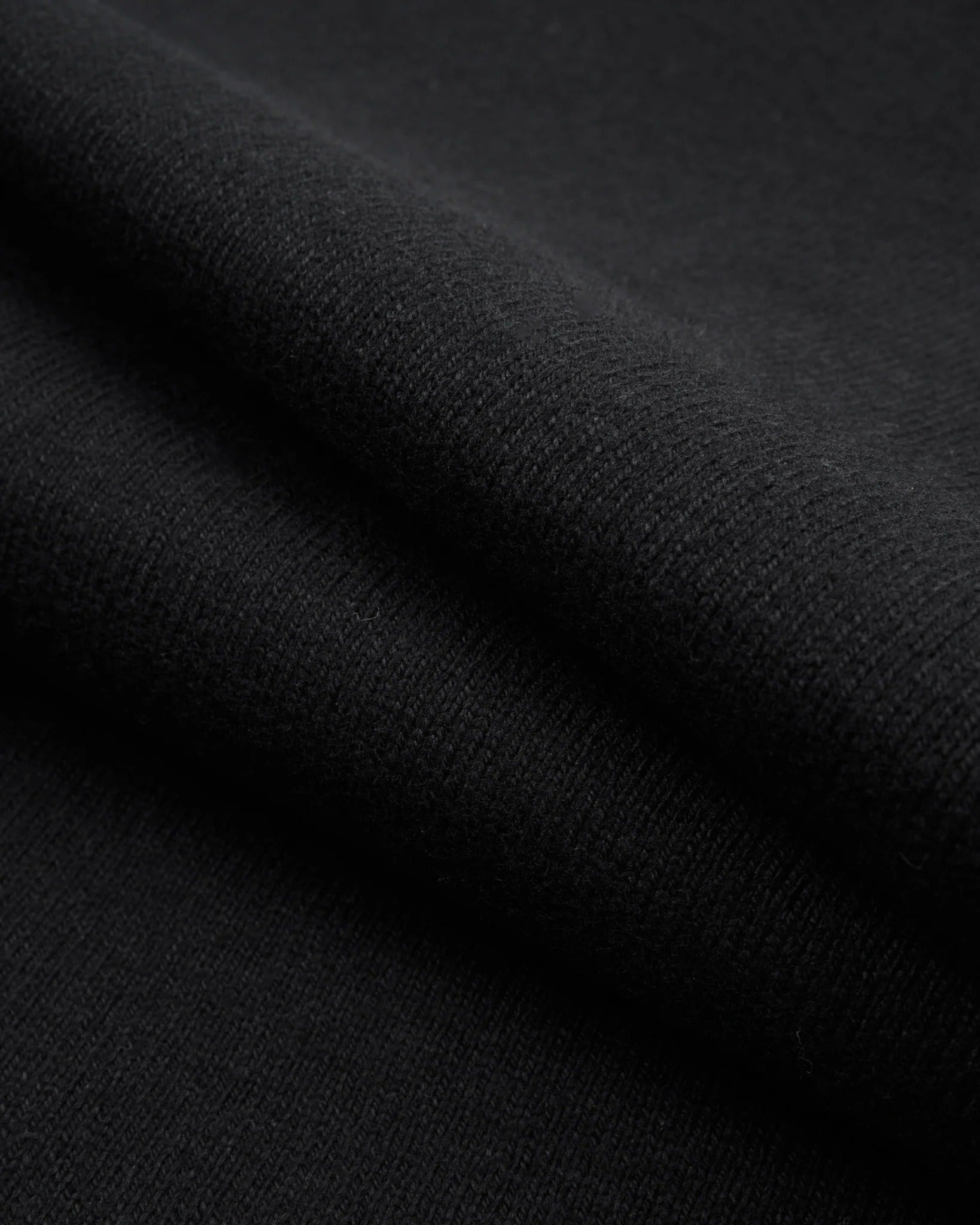 Iron Heart IHT-1600 11oz Cotton Knit Crew Neck T-Shirt - Black