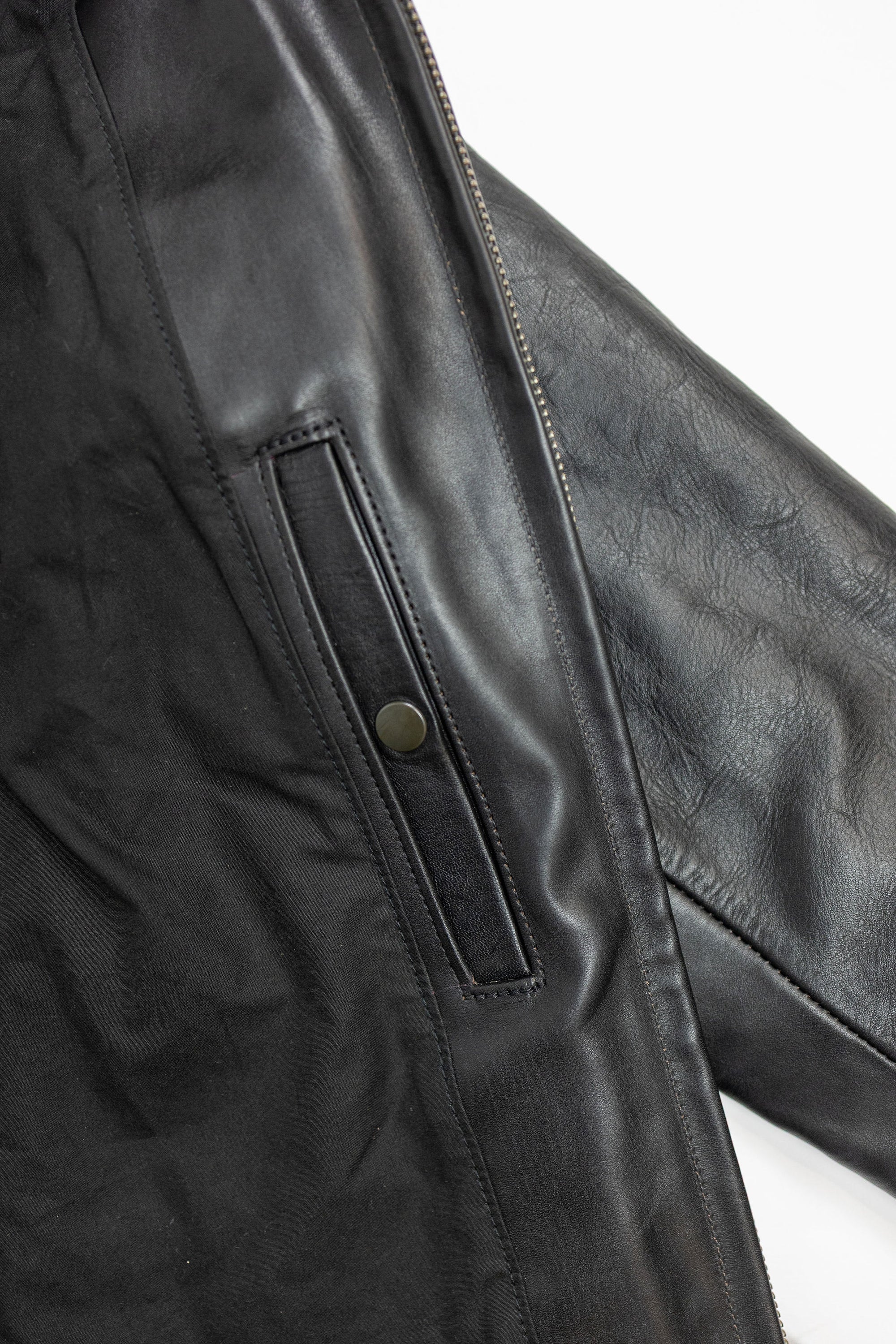 Simmons Bilt x Franklin & Poe Citywide - Japanese Black Teacore Horsehide