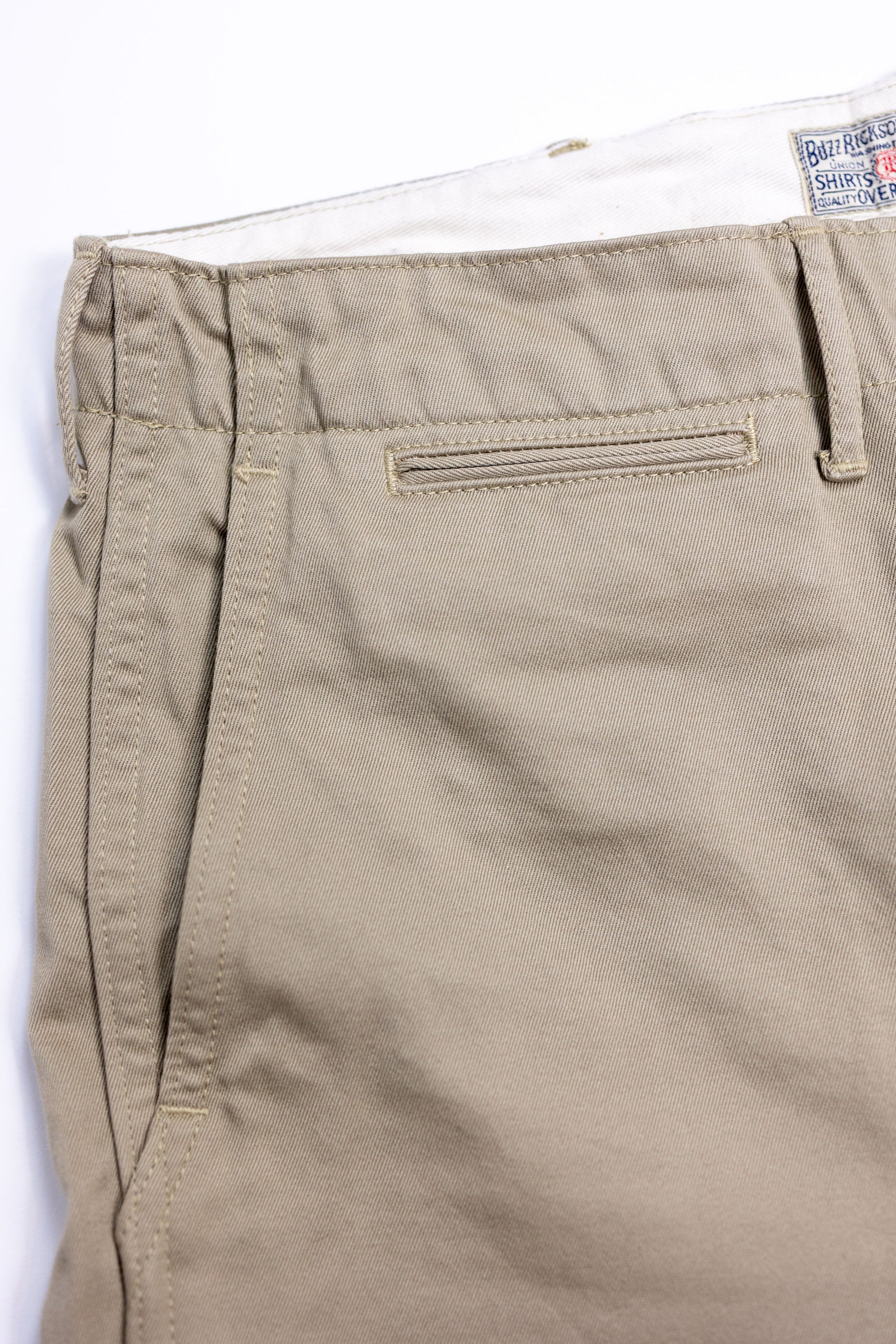 Buzz Rickson's BR40025 Original Spec. Chinos - Khaki