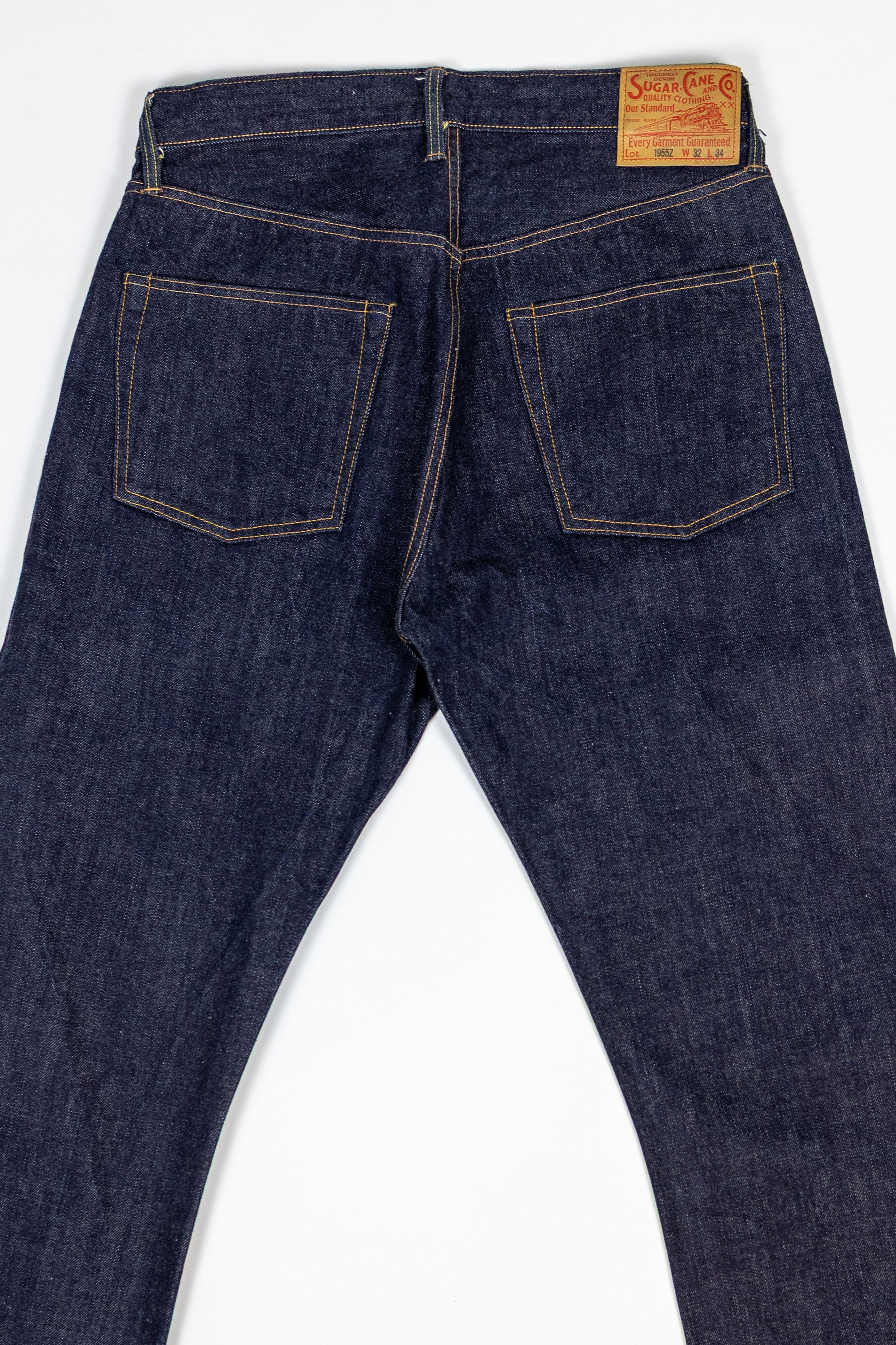 Sugar Cane 1955Z Model - 14oz Zipper Fly