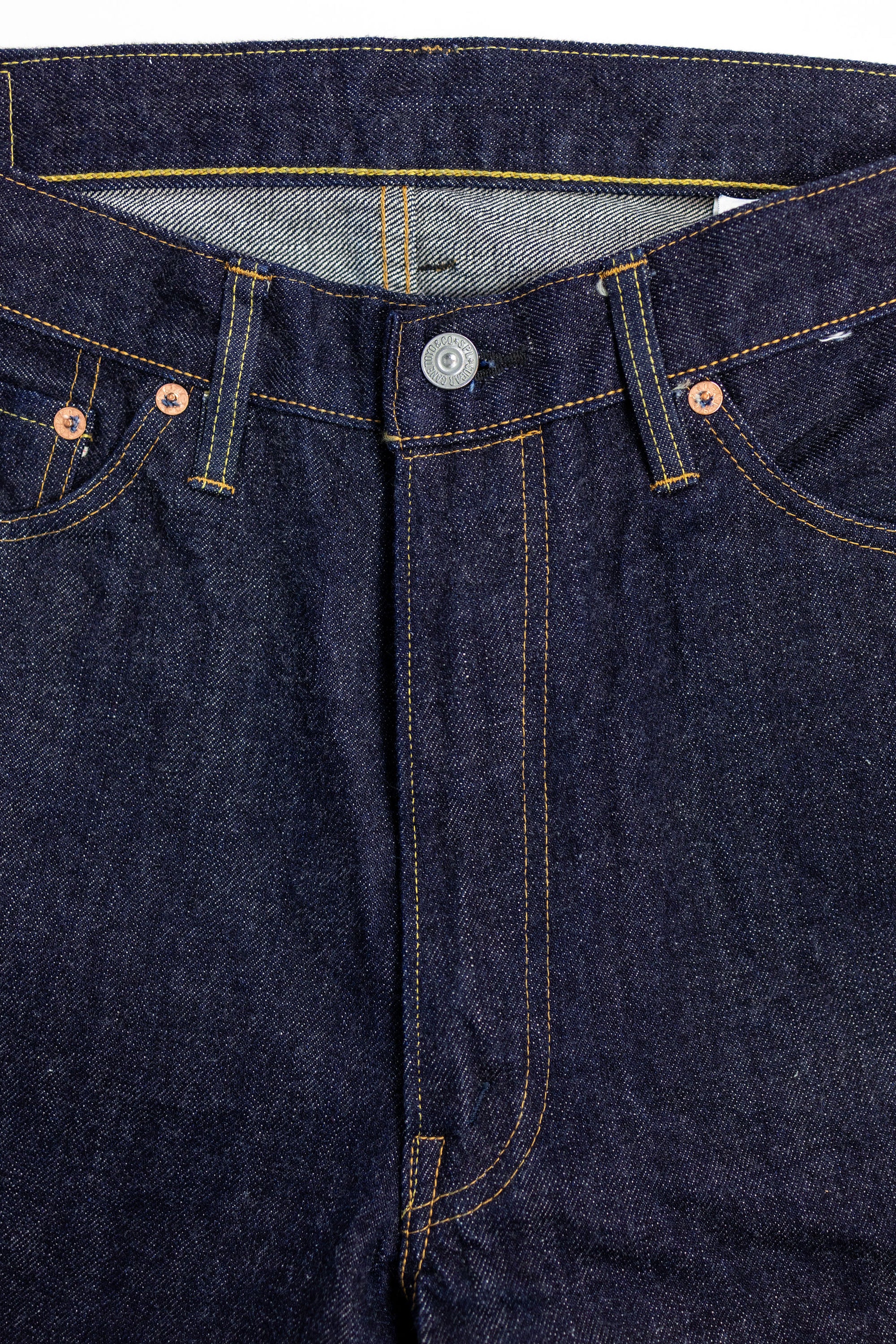 Sugar Cane 1955Z Model - 14oz Zipper Fly