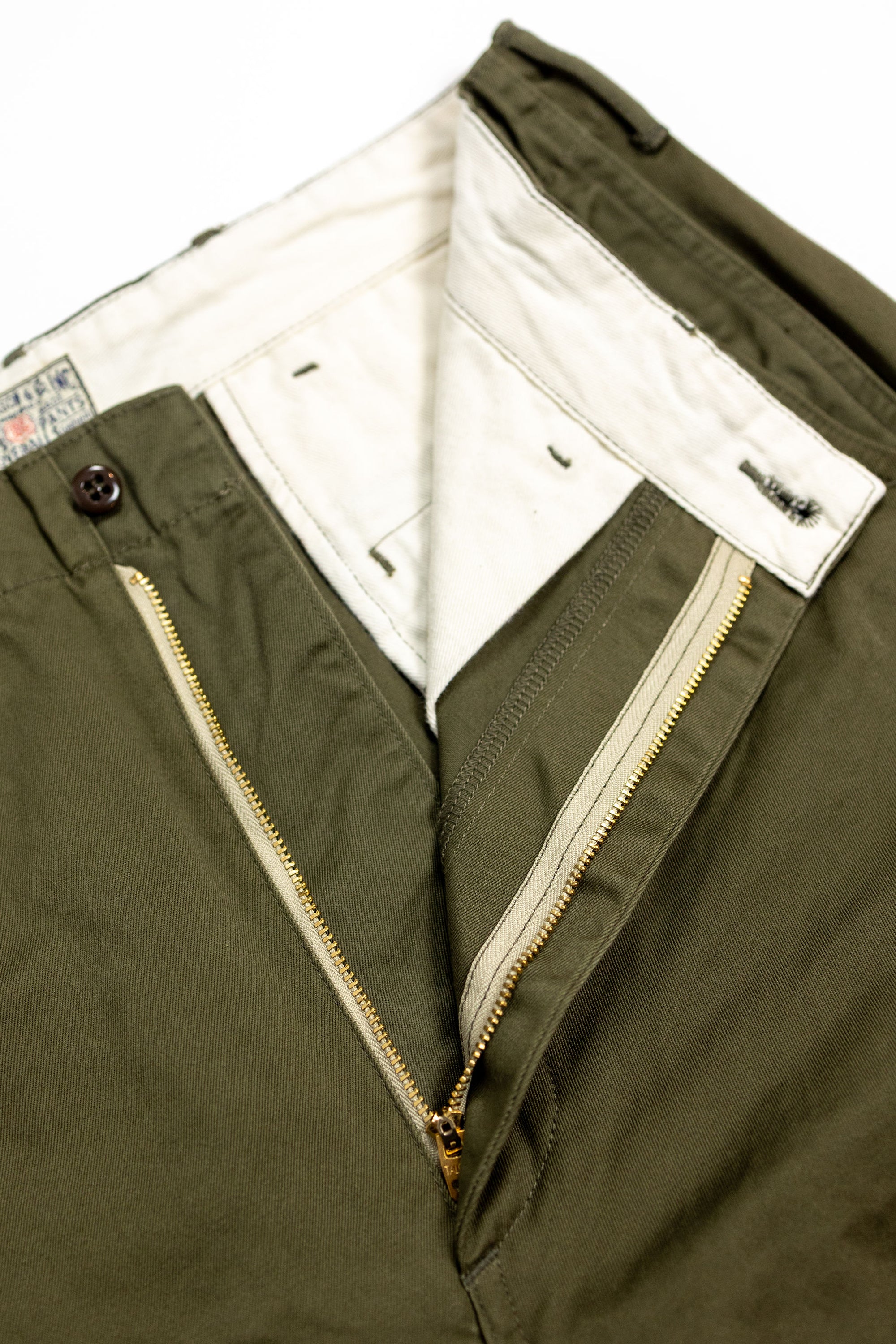 Buzz Rickson's BR40025 Original Spec. Chinos - Olive