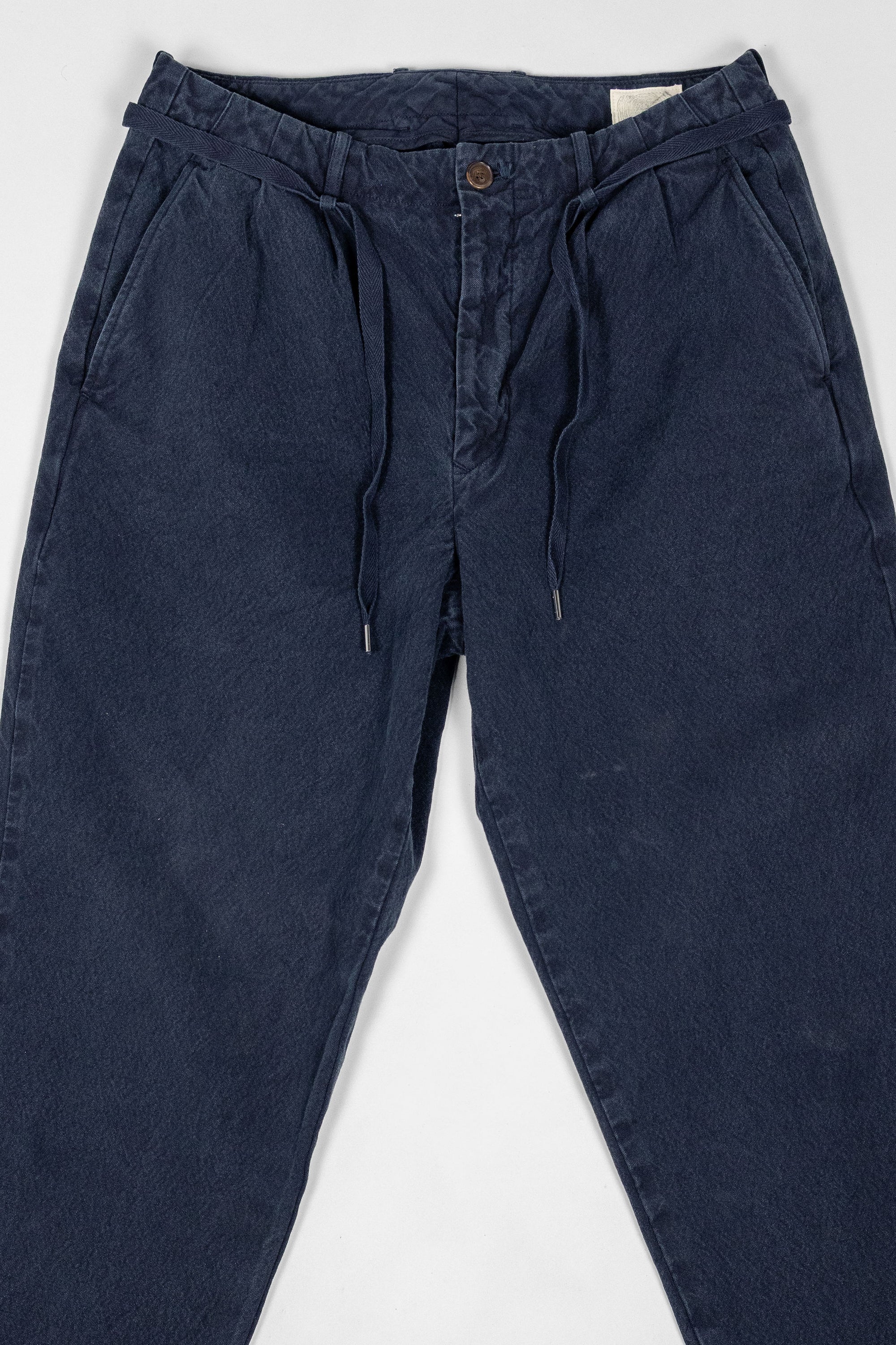 Seuvas 10oz Canvas Tapered 2-Tuck Pants - Logwood
