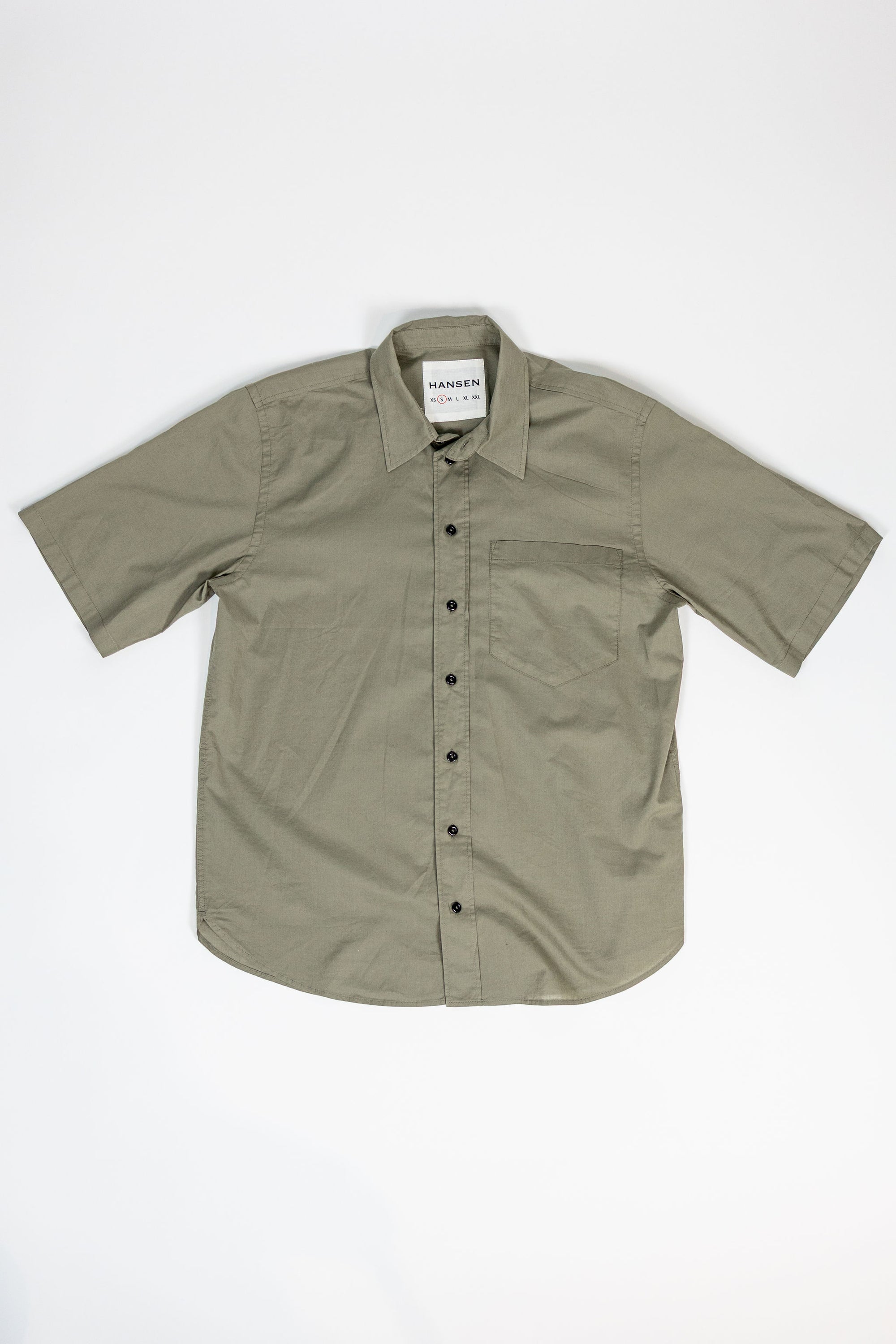 Hansen Garments Reidar Short Sleeve Shirt - Dry Oregano