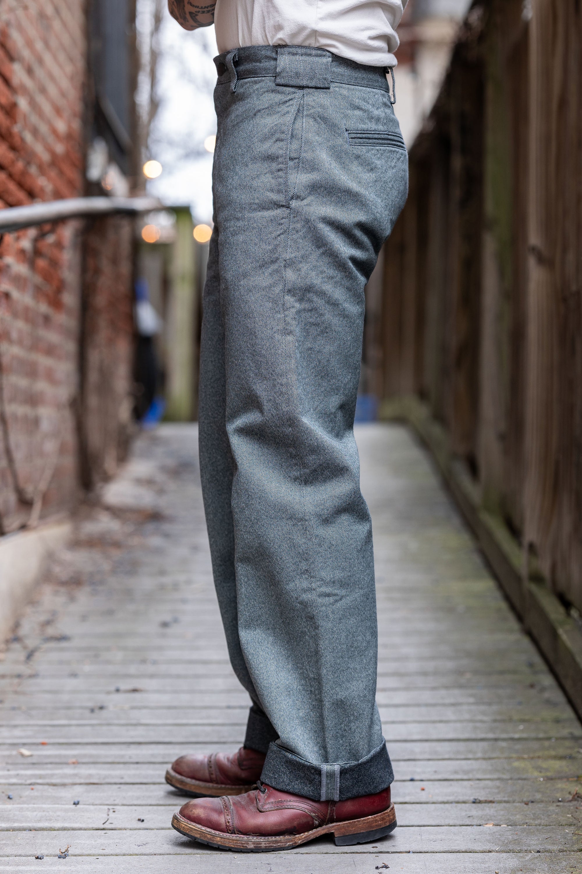 Freenote Cloth Shifter Pant - Marine Twill