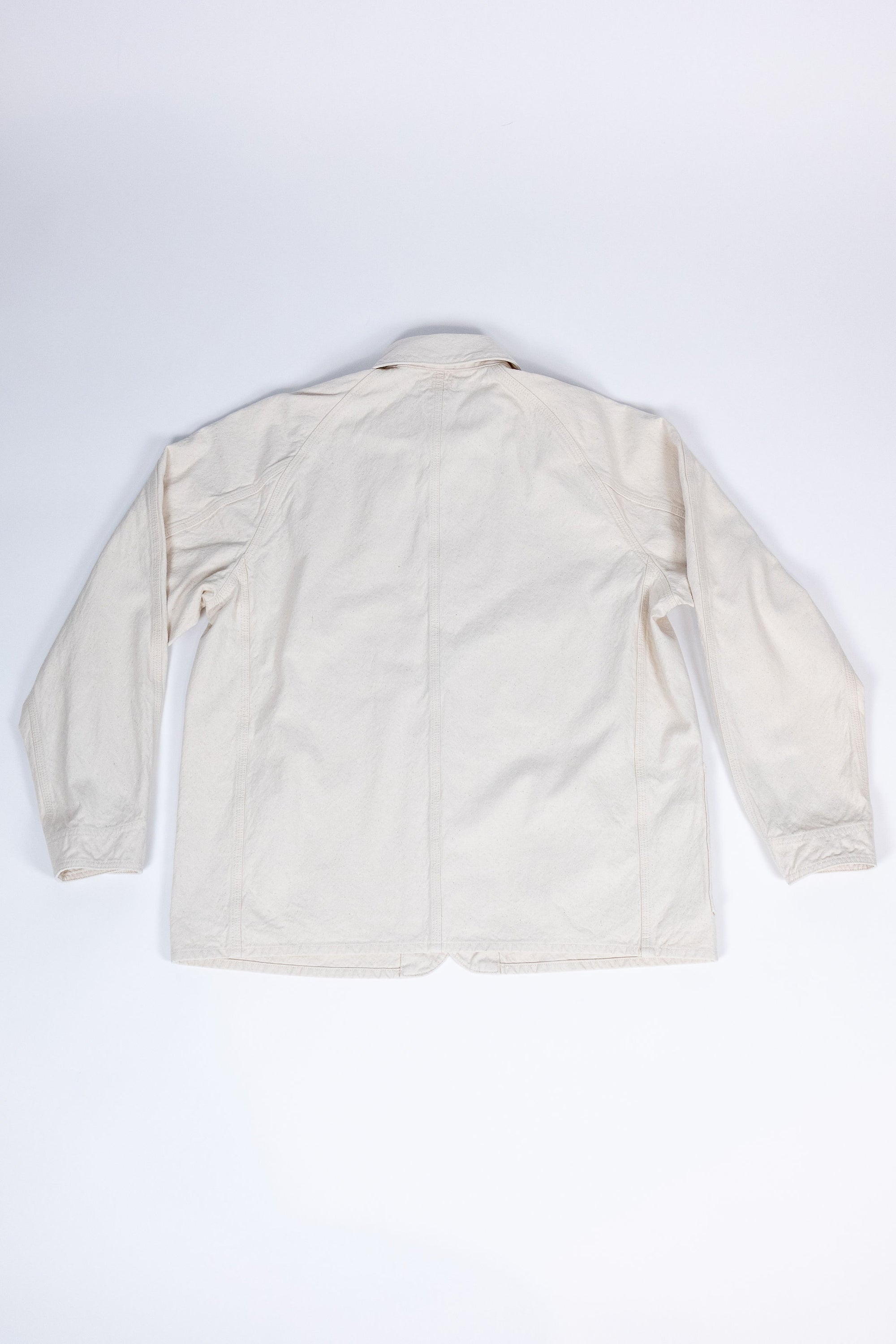 Seuvas 10oz Canvas Raglan Coverall - Natural