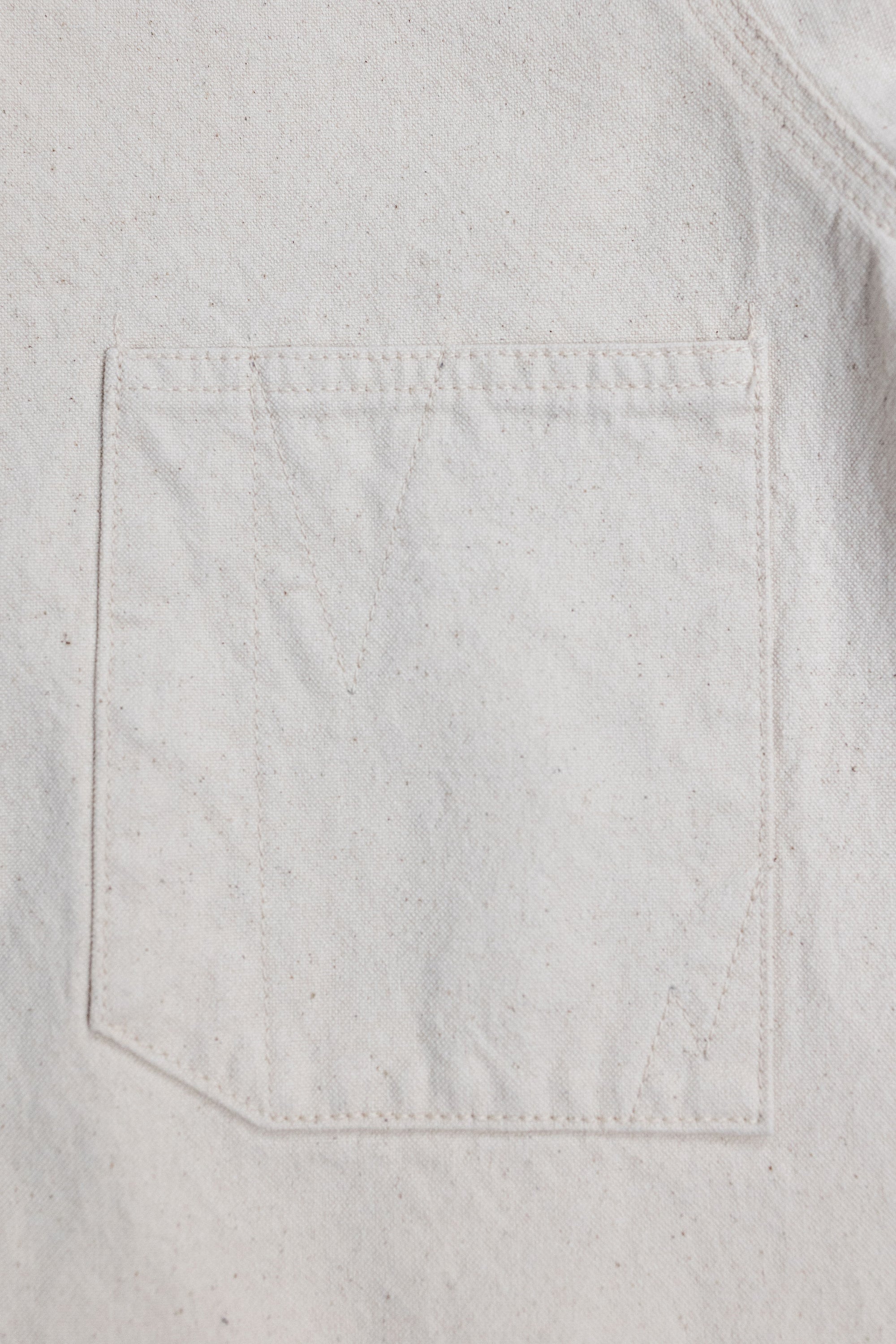 Seuvas 10oz Canvas Raglan Coverall - Natural