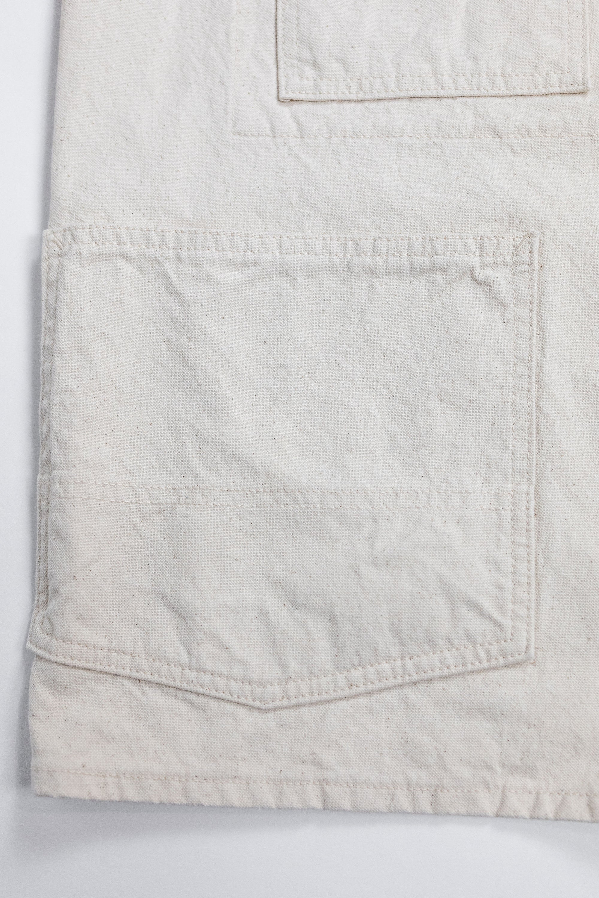 Seuvas 10oz Canvas Raglan Coverall - Natural