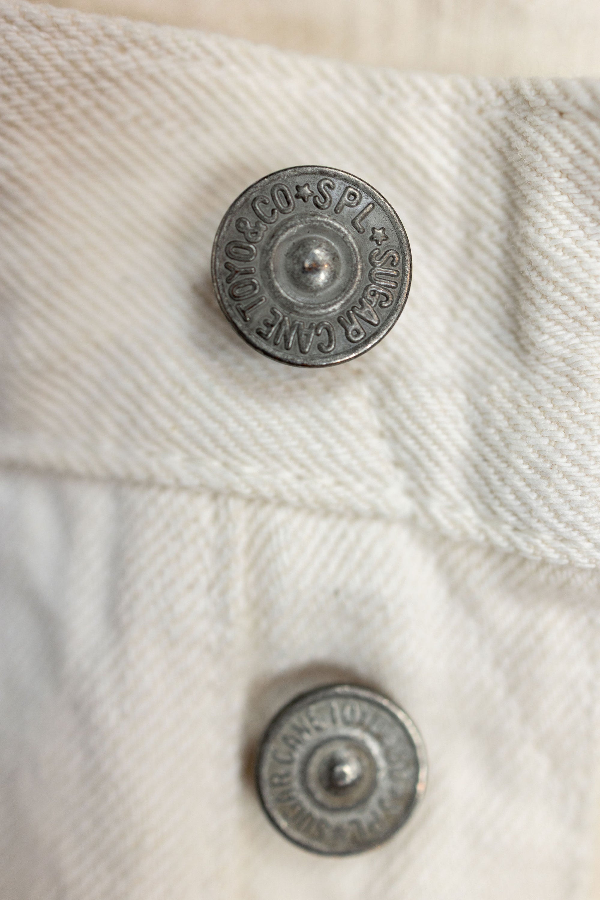 Sugar Cane 1947 Straight Leg - 13oz White Denim
