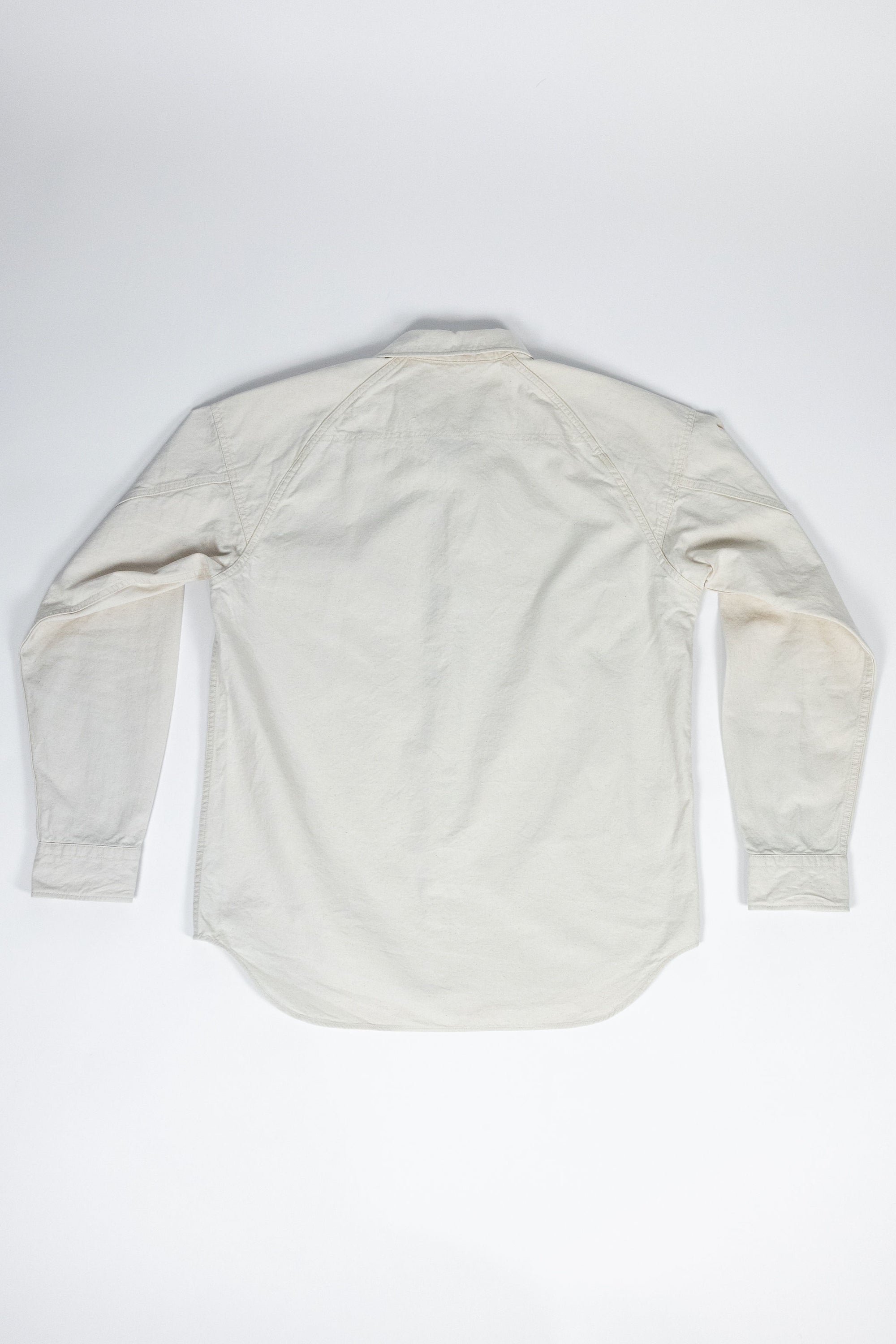 Seuvas 8oz Canvas Raglan Shirt - Natural