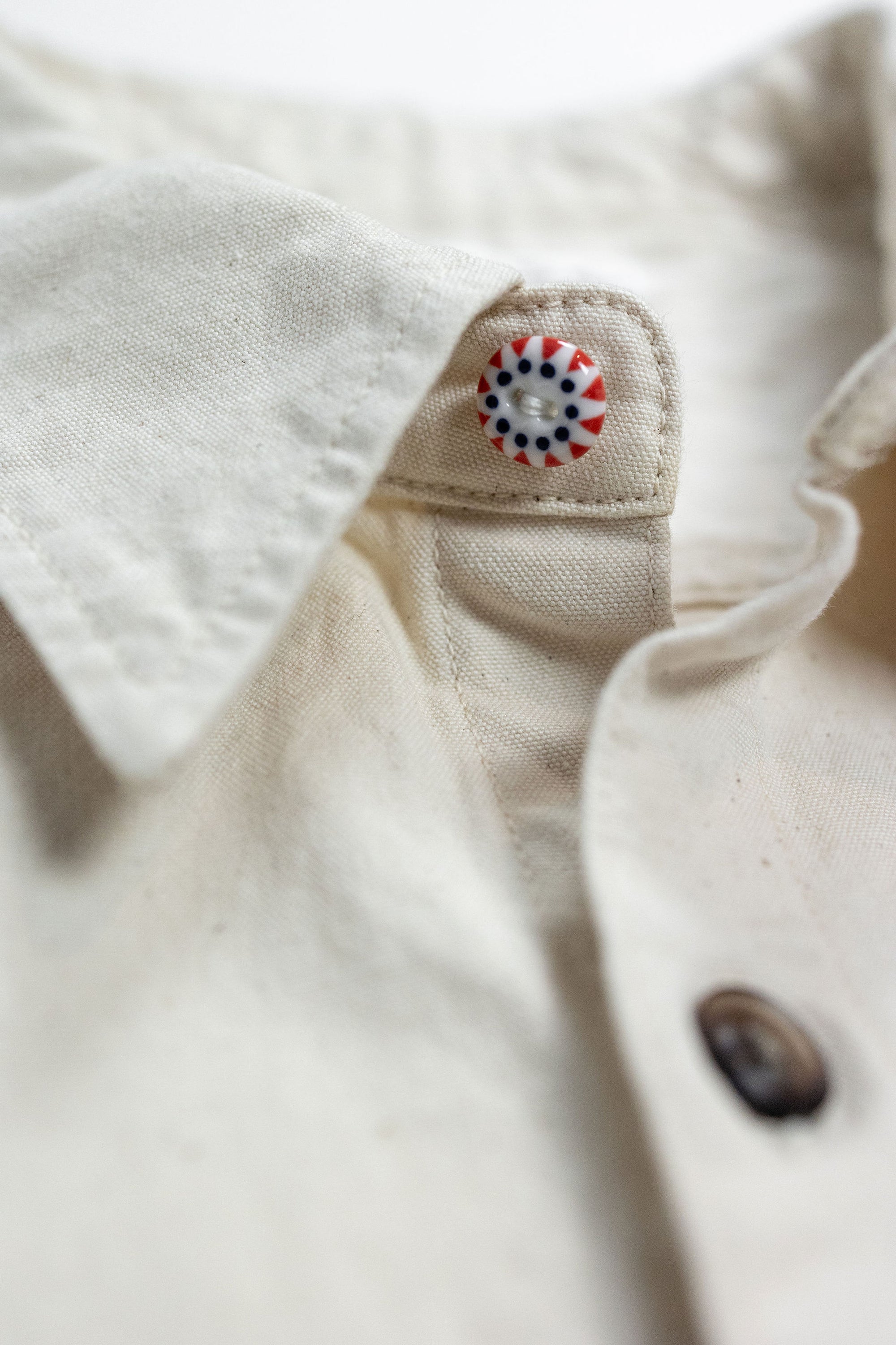 Seuvas 8oz Canvas Raglan Shirt - Natural