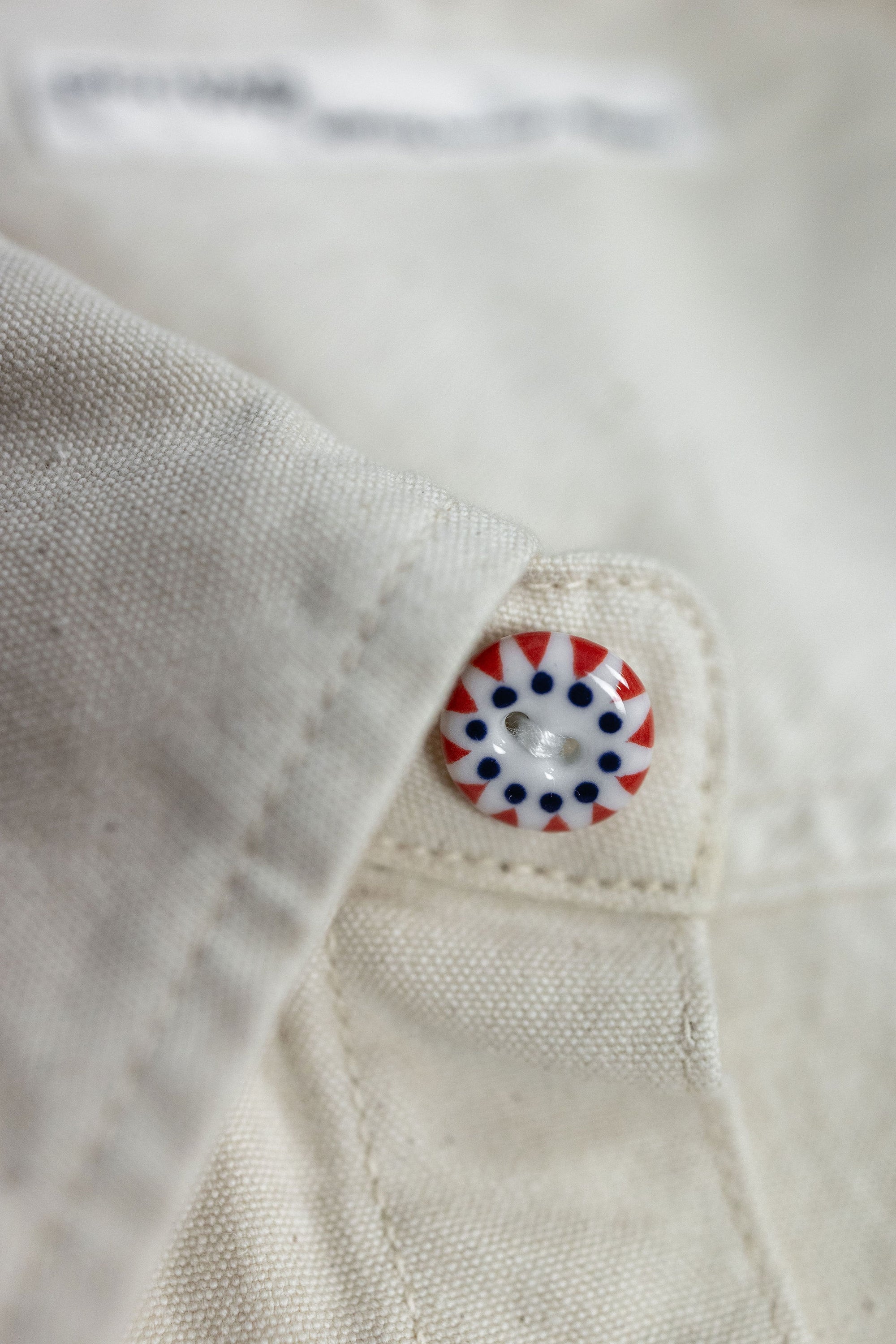 Seuvas 8oz Canvas Raglan Shirt - Natural