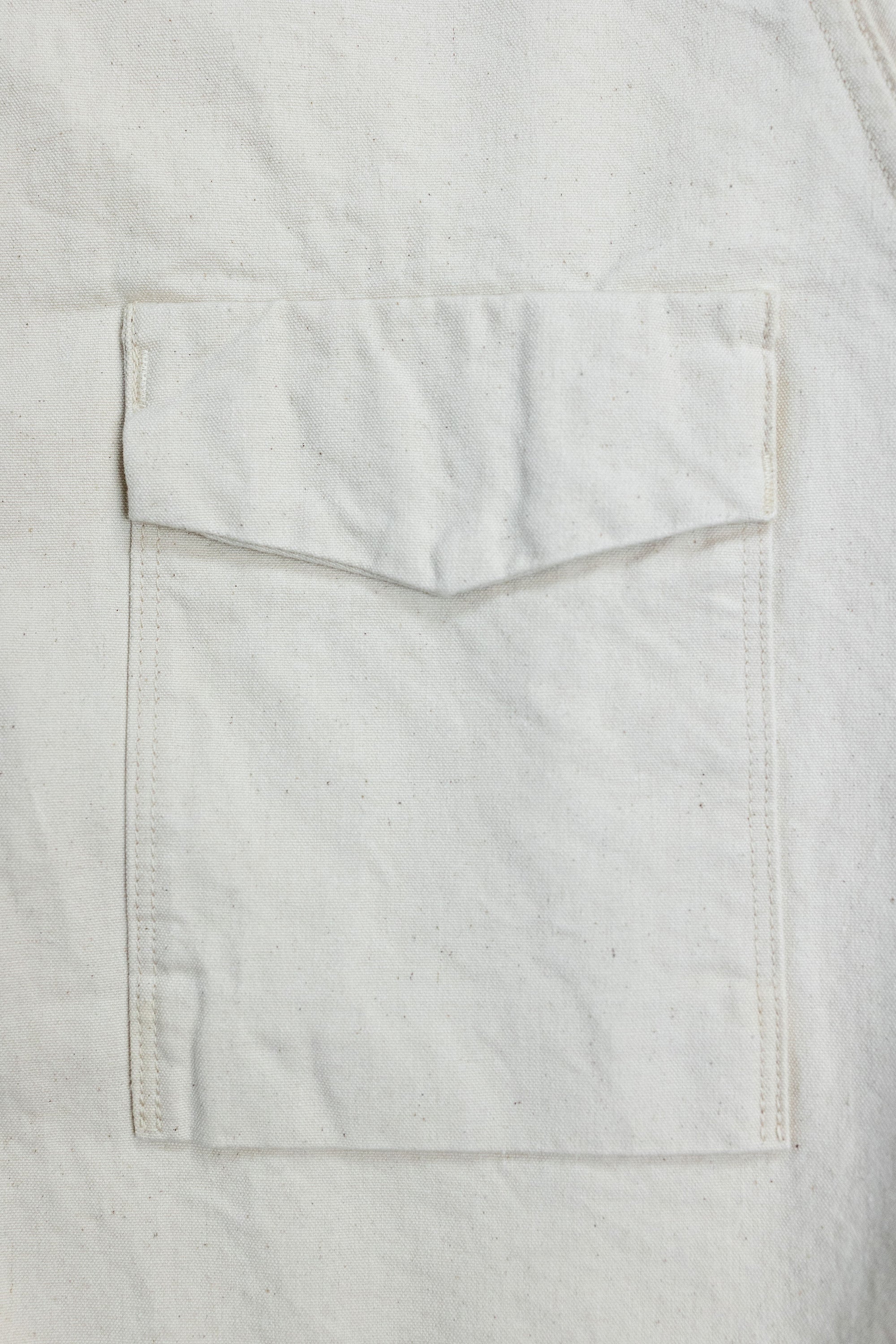 Seuvas 8oz Canvas Raglan Shirt - Natural