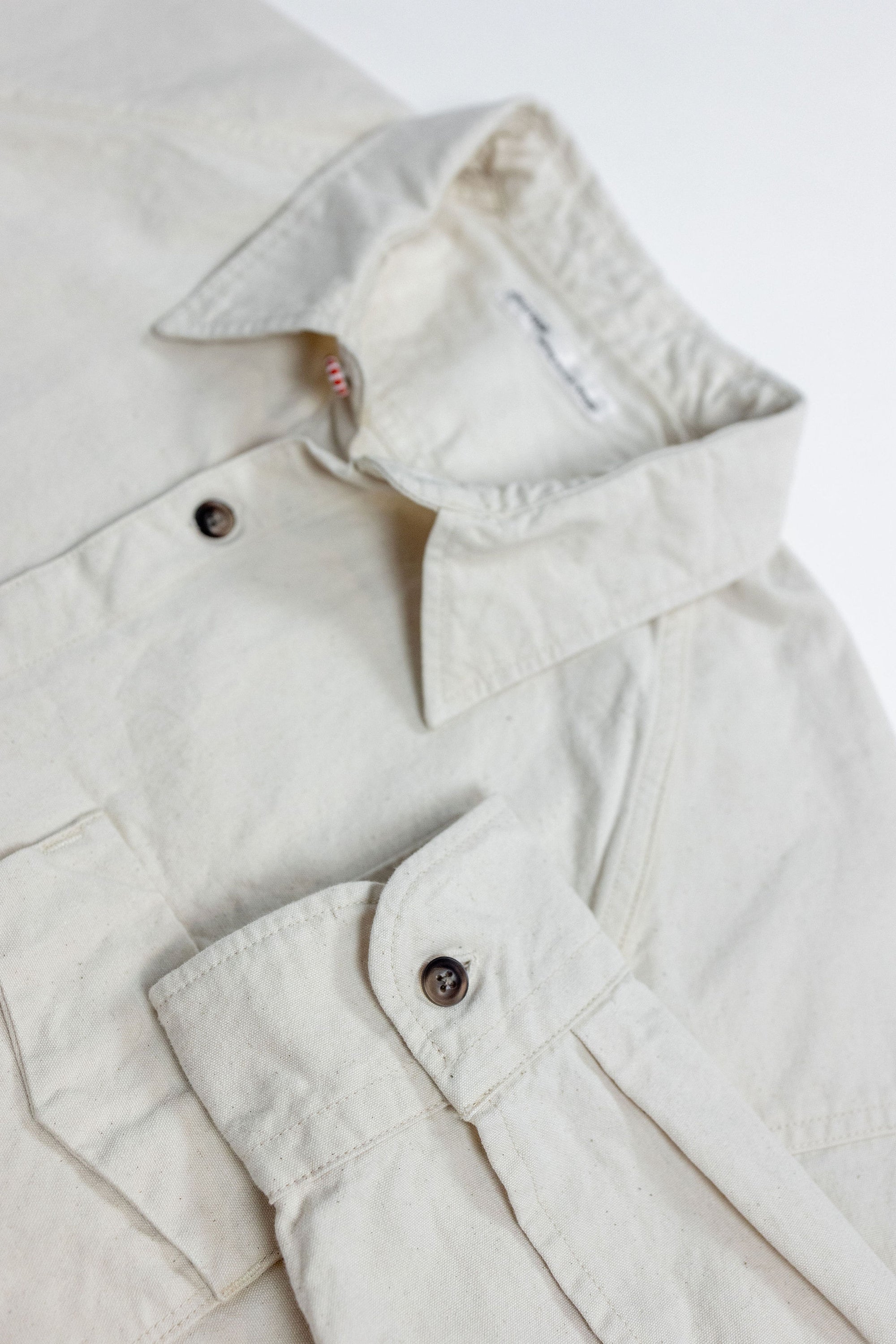 Seuvas 8oz Canvas Raglan Shirt - Natural