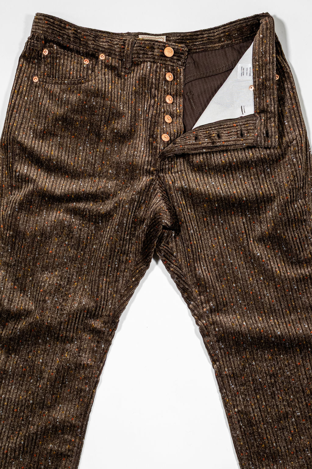 Wythe Italian Donegal 5-Pocket Corduroy - Rustic Brown